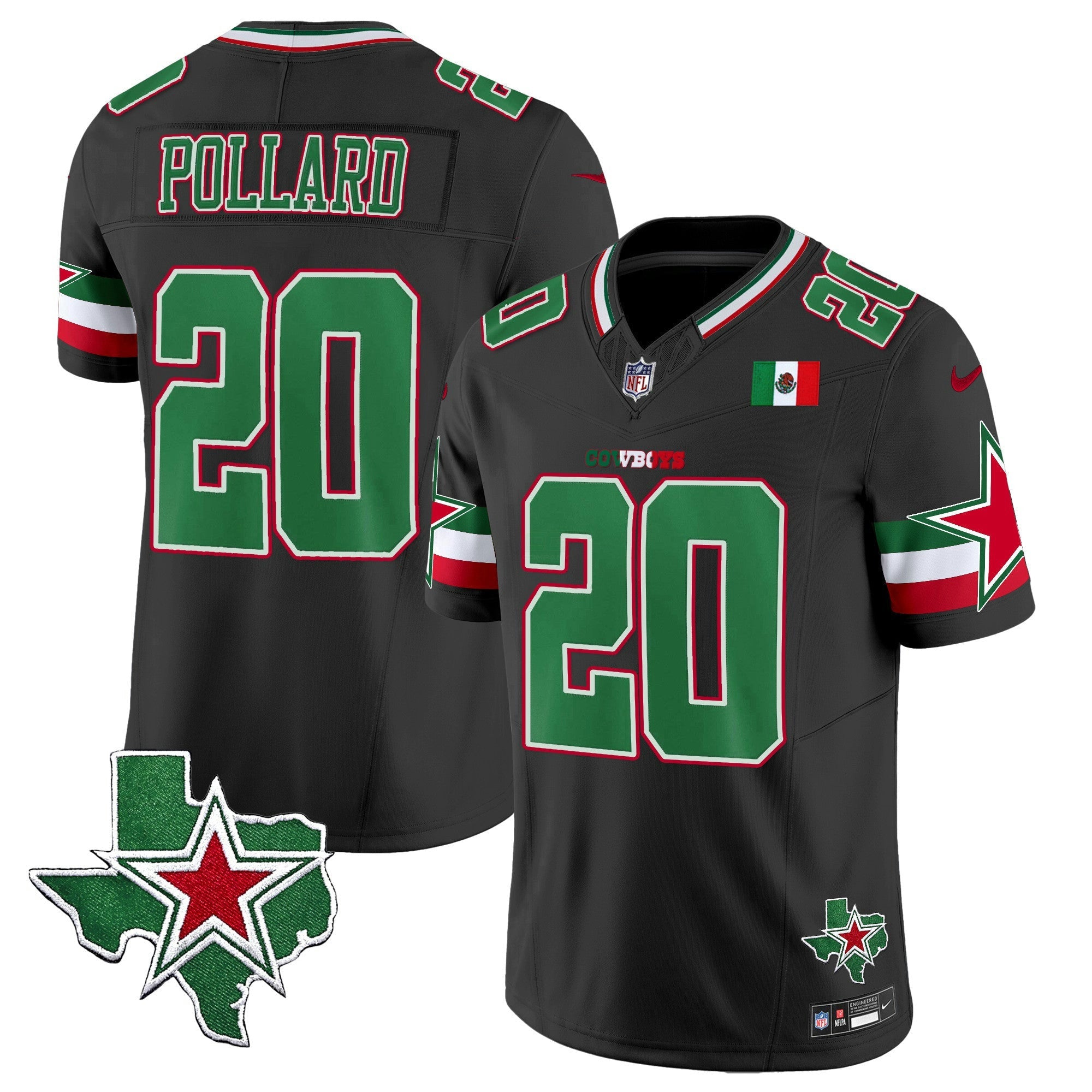 Camisa NFL Men’s 2024 Mexico Vapor Limited Jersey