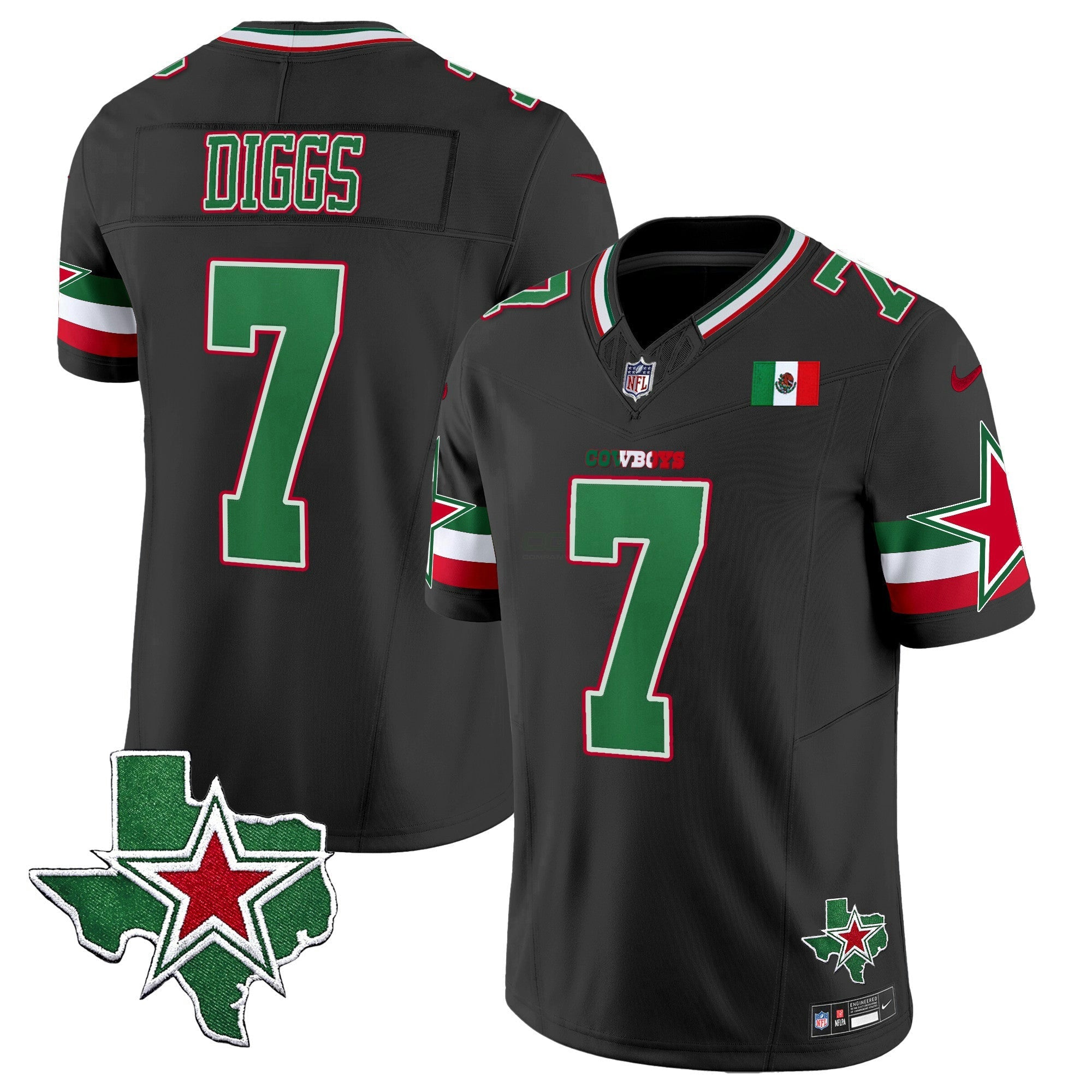 Camisa NFL Men’s 2024 Mexico Vapor Limited Jersey