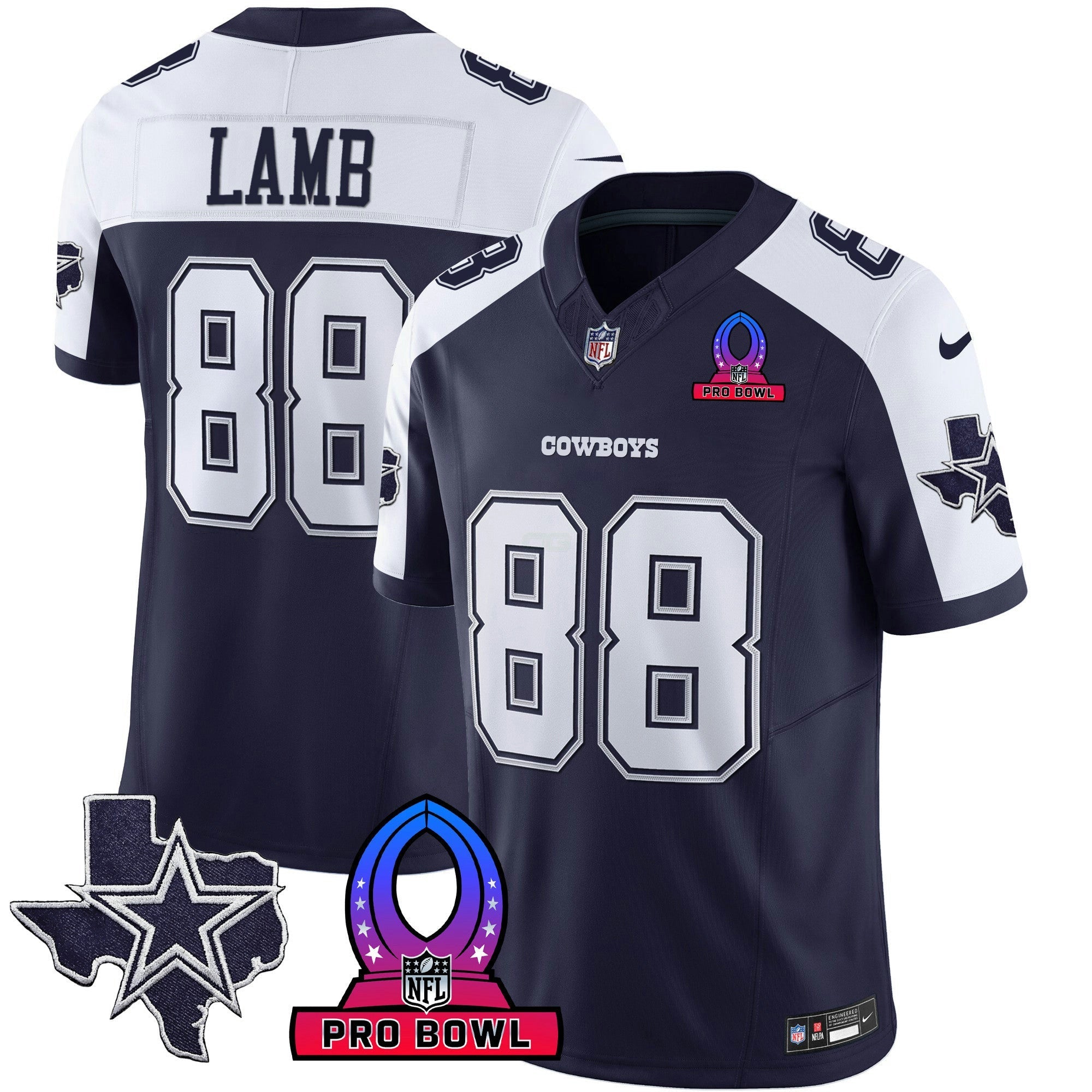 Camisa NFL Men’s 2024 Pro Bowl Patch Vapor Jersey