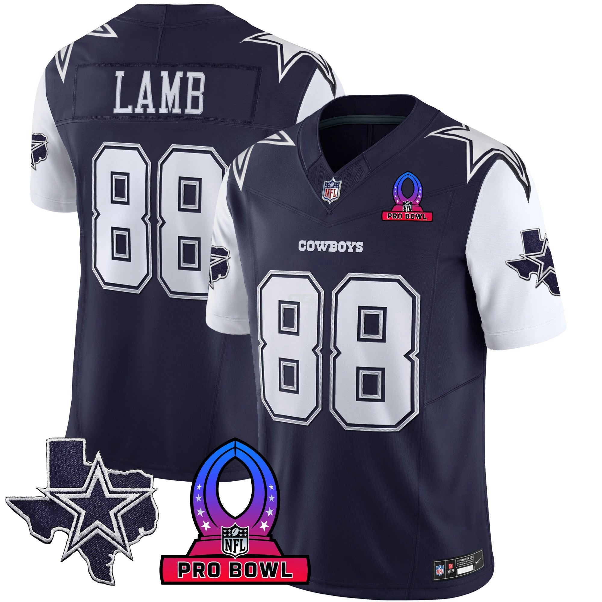 Camisa NFL Men’s 2024 Pro Bowl Patch Vapor Jersey