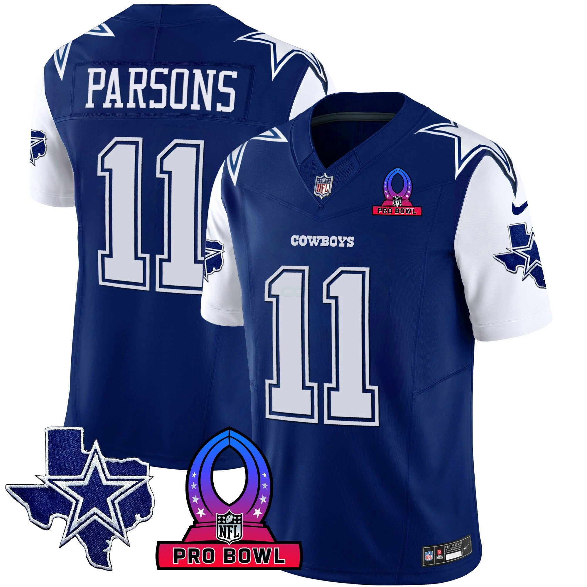 Camisa NFL Men’s 2024 Pro Bowl Patch Vapor Jersey