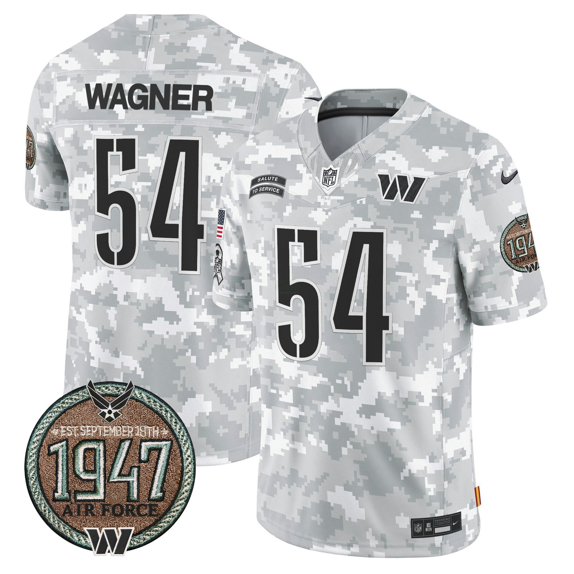 Camisa NFL Men’s 2024 Salute to Service Establishment Year Patch Vapor Limited Jersey