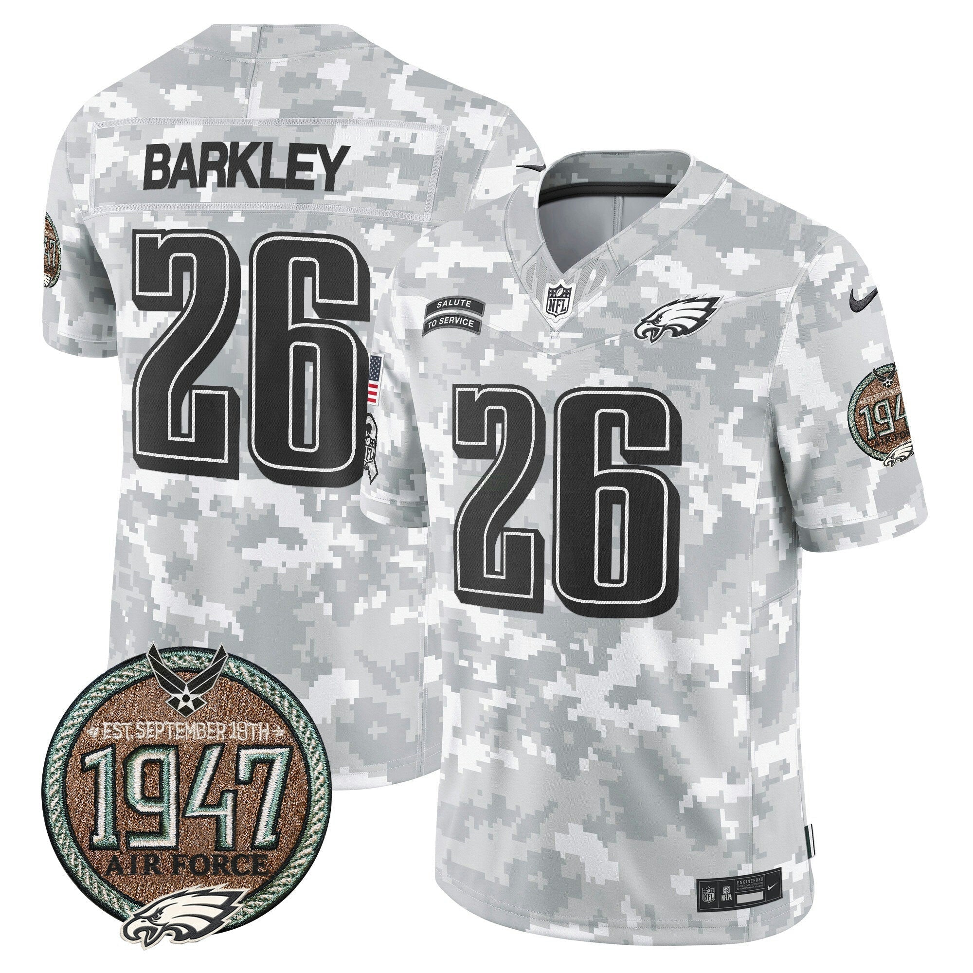 Camisa NFL Men’s 2024 Salute to Service Establishment Year Patch Vapor Limited Jersey