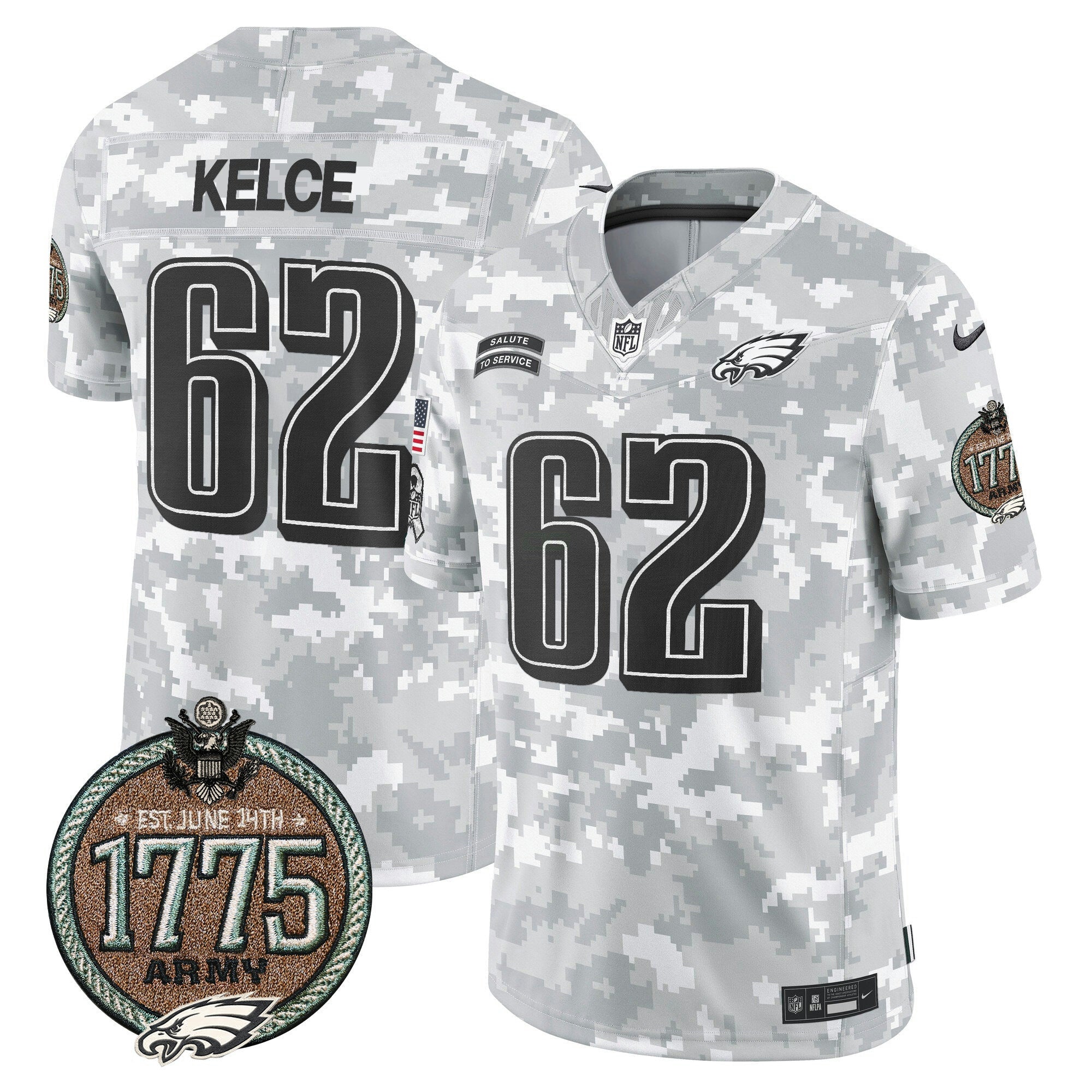Camisa NFL Men’s 2024 Salute to Service Establishment Year Patch Vapor Limited Jersey