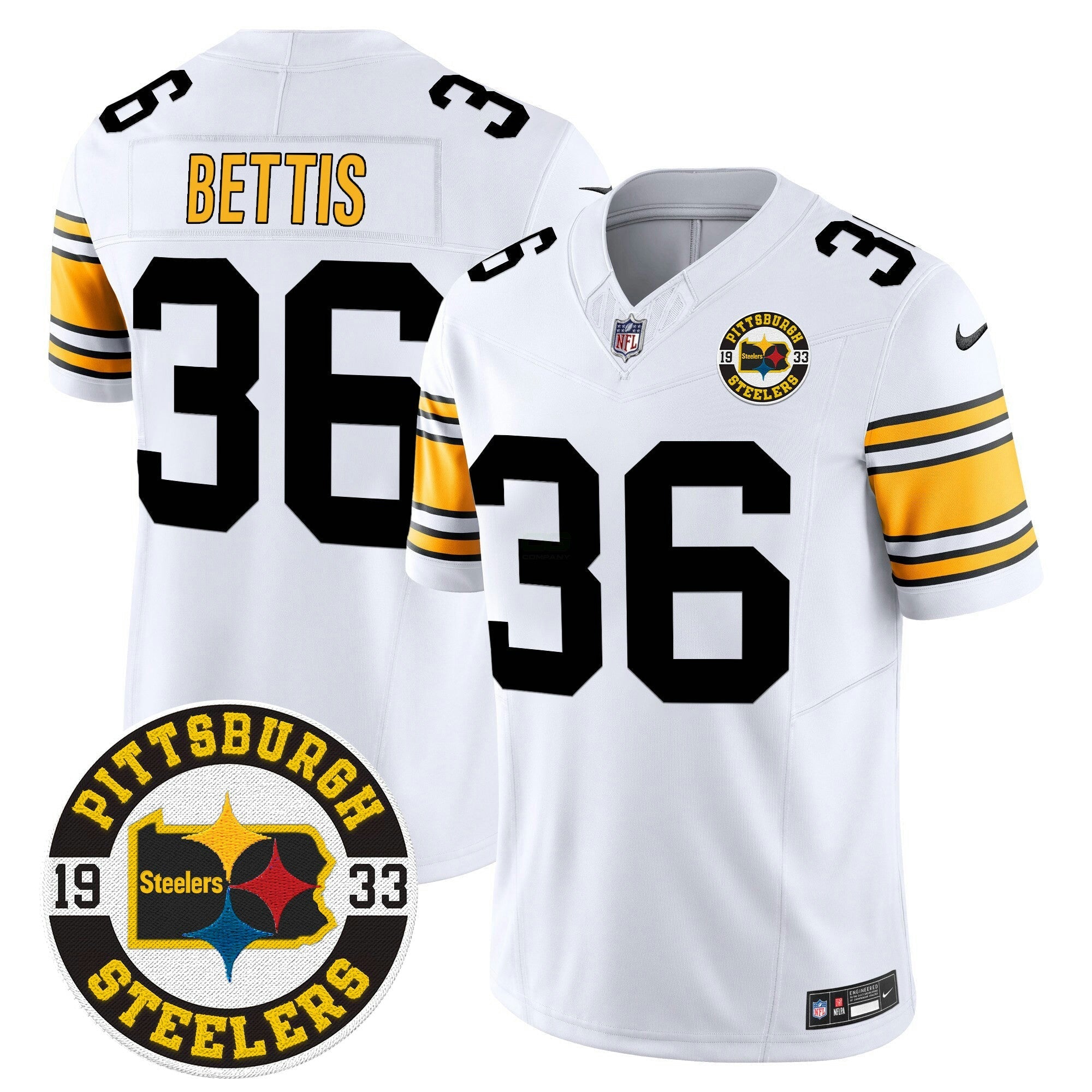 Camisa NFL Men’s 2024 Vapor Limited Jersey – Est 1933 Patch