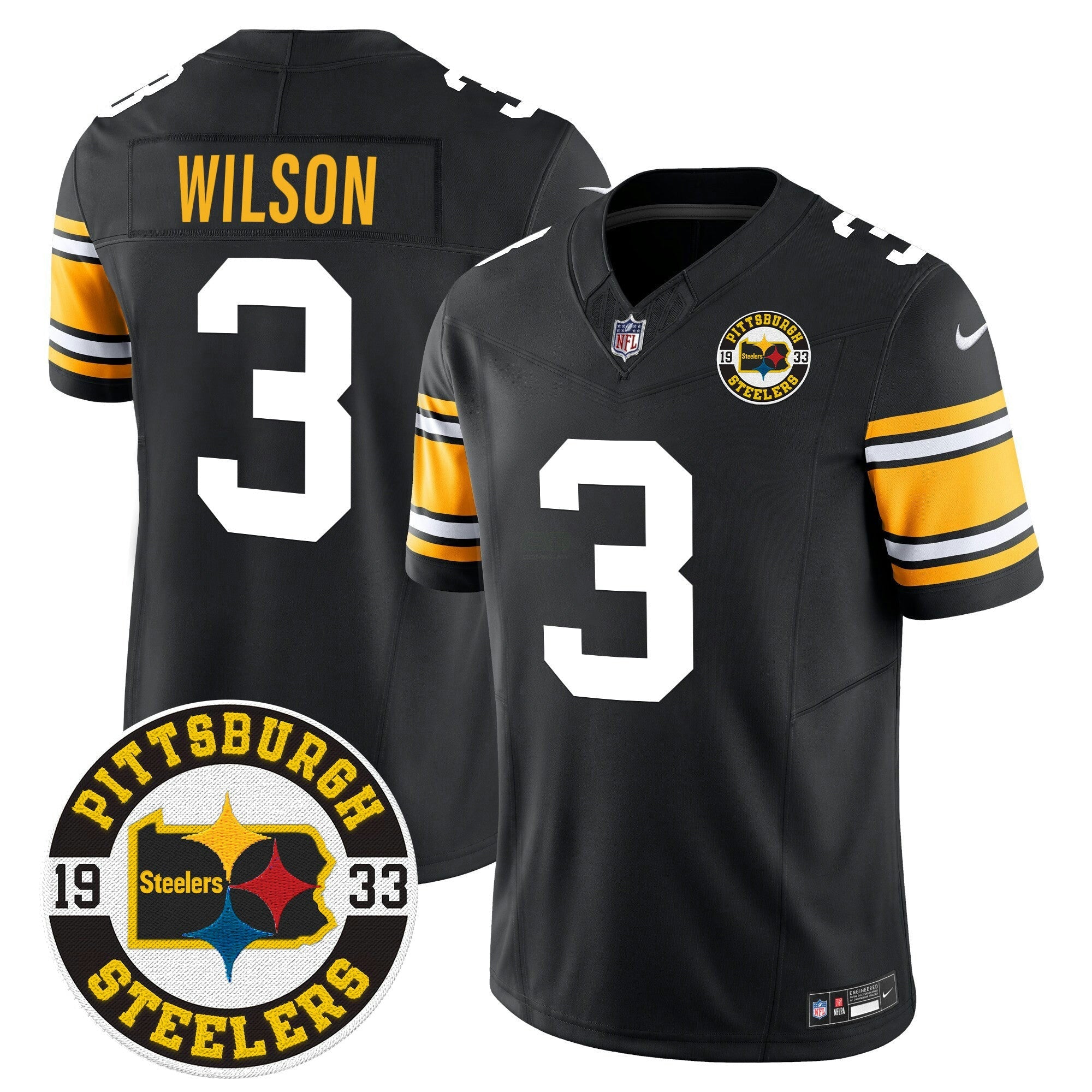 Camisa NFL Men’s 2024 Vapor Limited Jersey – Est 1933 Patch