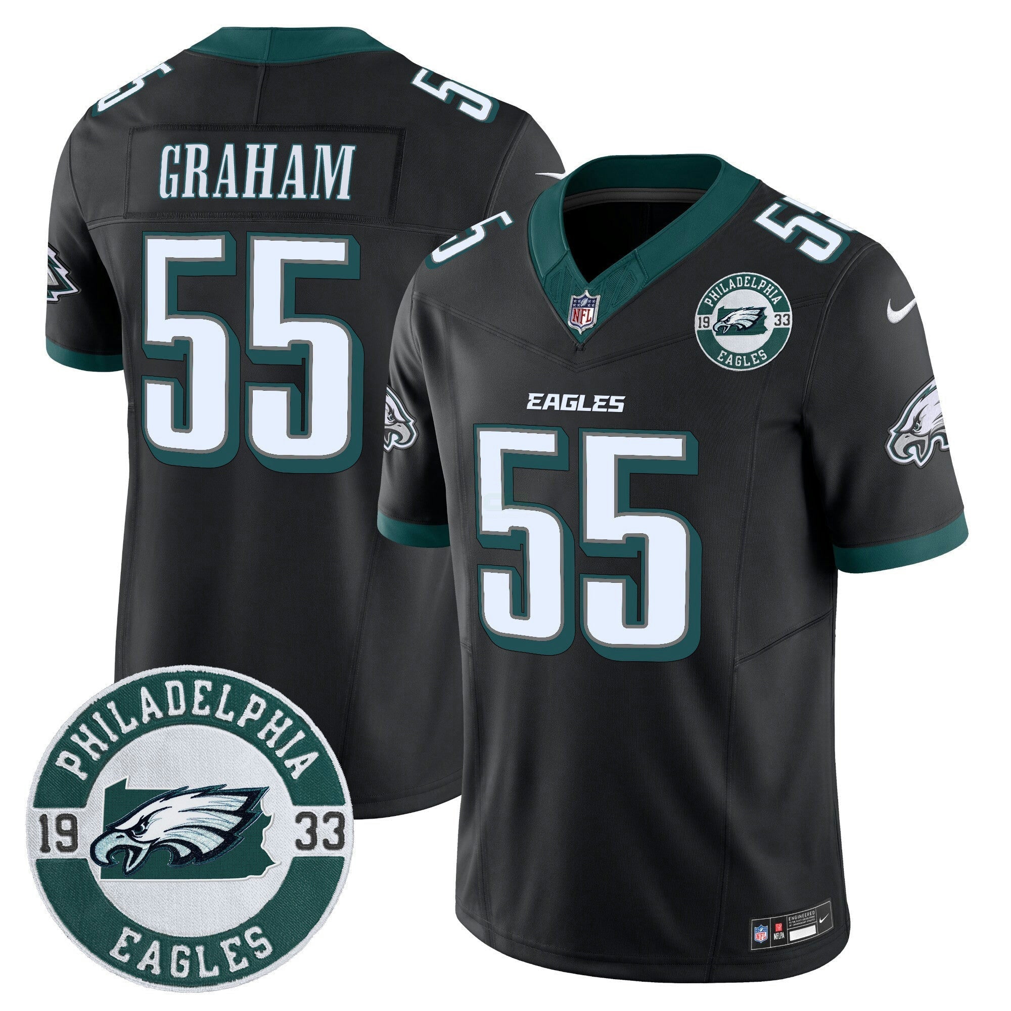 Camisa NFL Men’s 2024 Vapor Limited Jersey – Est. 1933 Patch