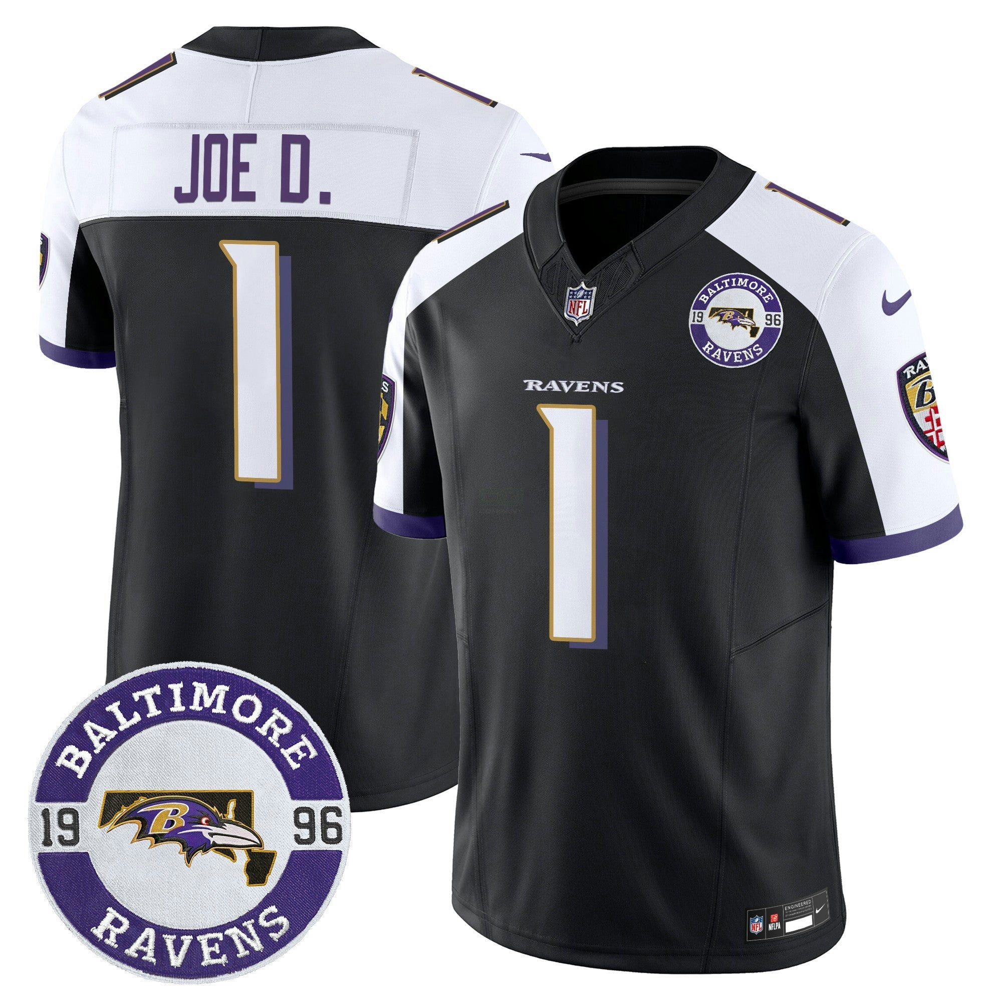 Camisa NFL Men’s 2024 Vapor Limited Jersey – Est. 1996 Patch