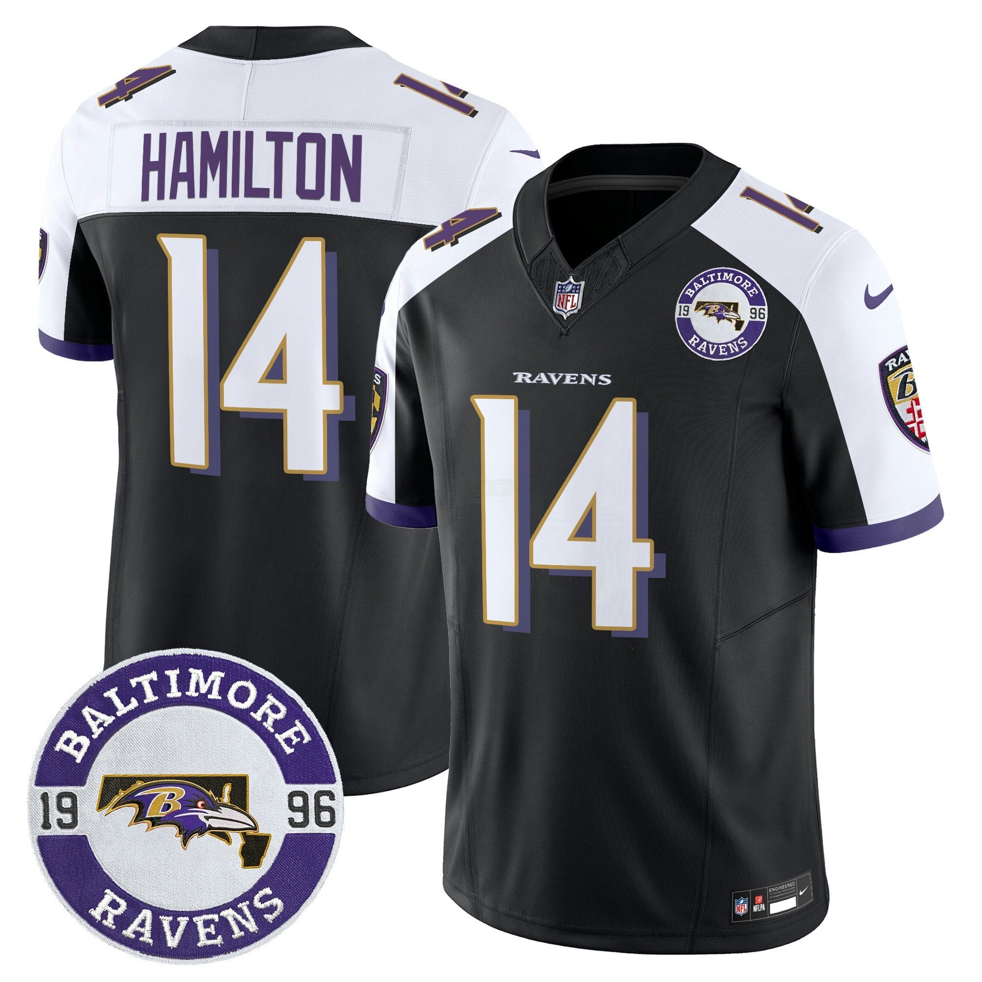 Camisa NFL Men’s 2024 Vapor Limited Jersey – Est. 1996 Patch