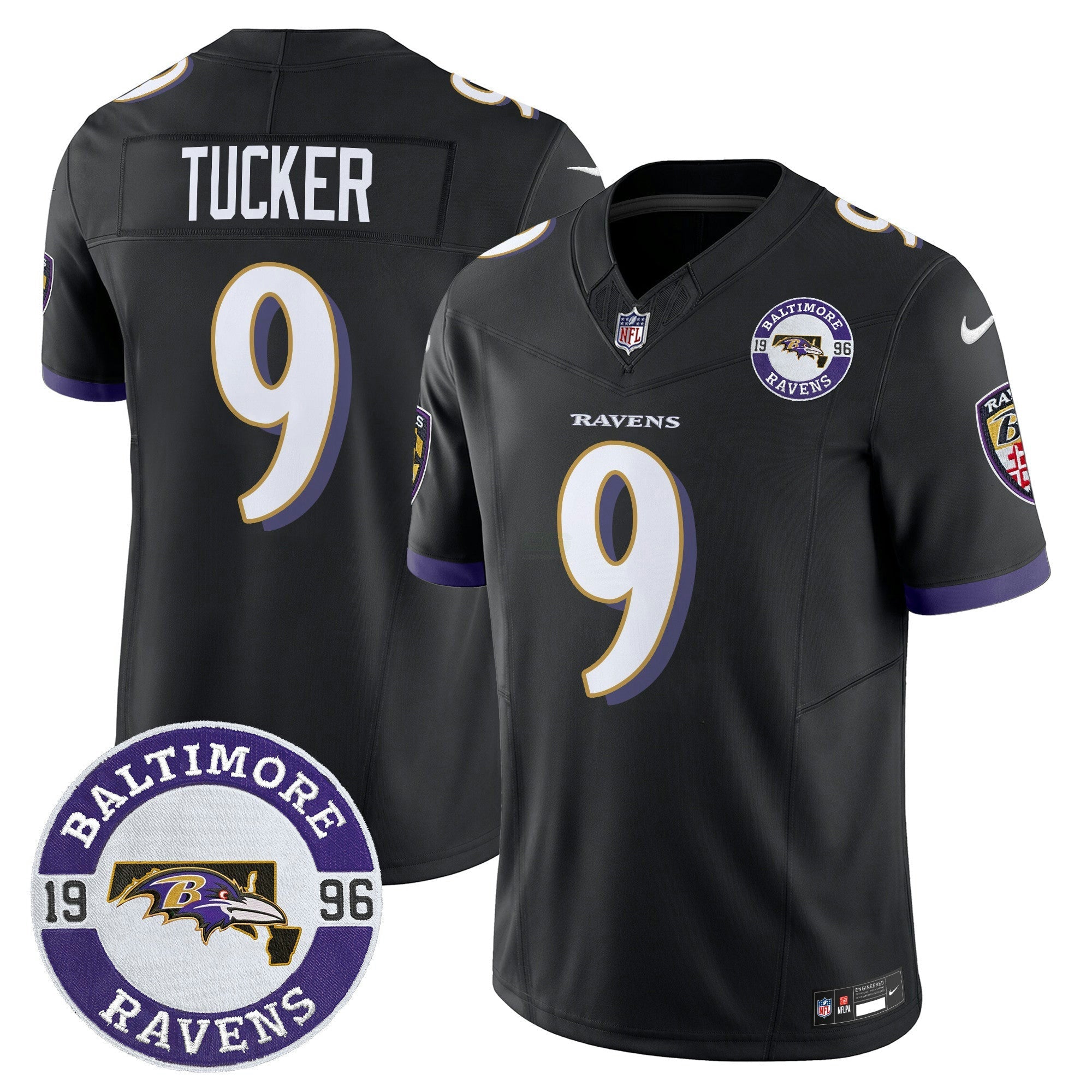 Camisa NFL Men’s 2024 Vapor Limited Jersey – Est. 1996 Patch