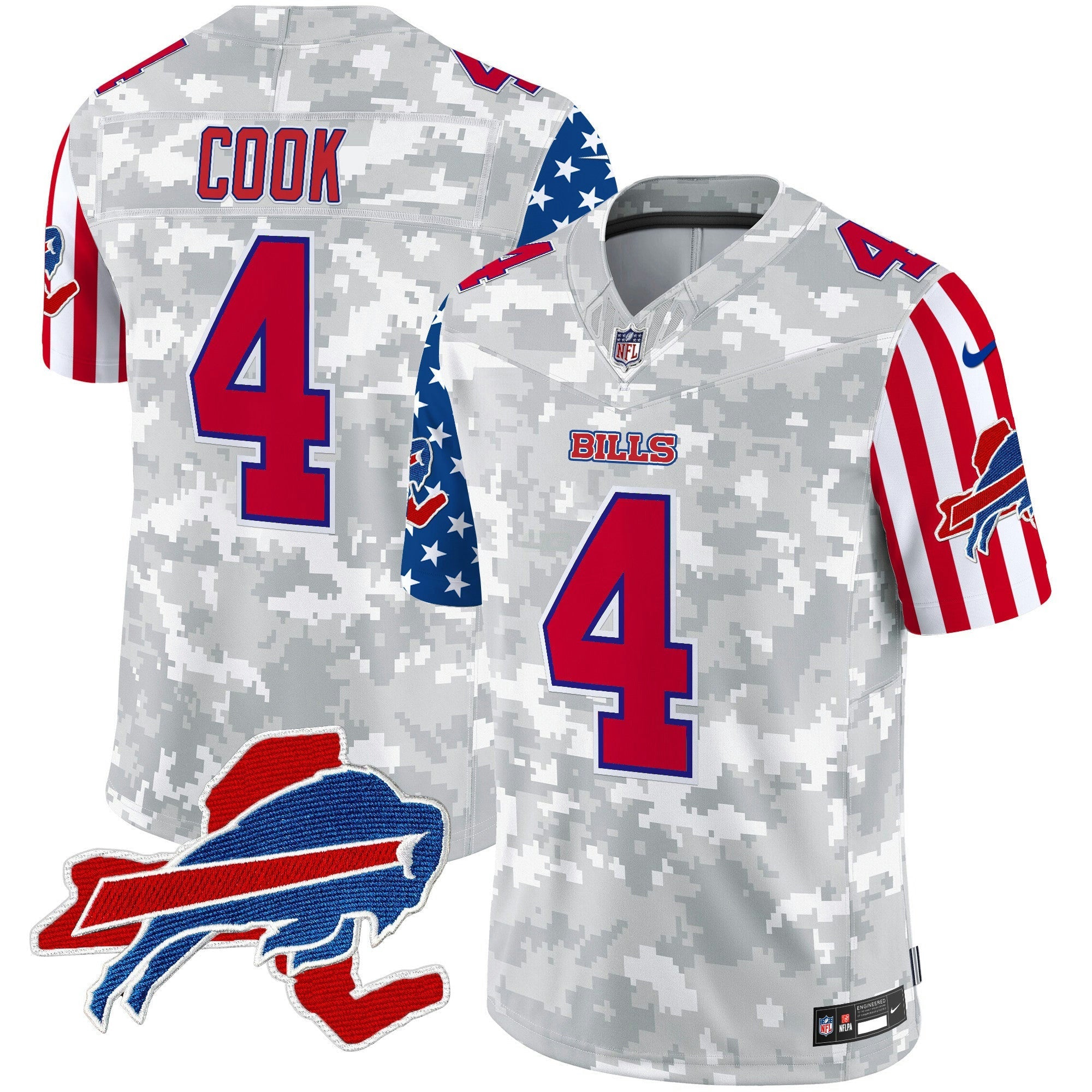 Camisa NFL Men’s 2025 Independence Day Vapor Premier Limited Jersey