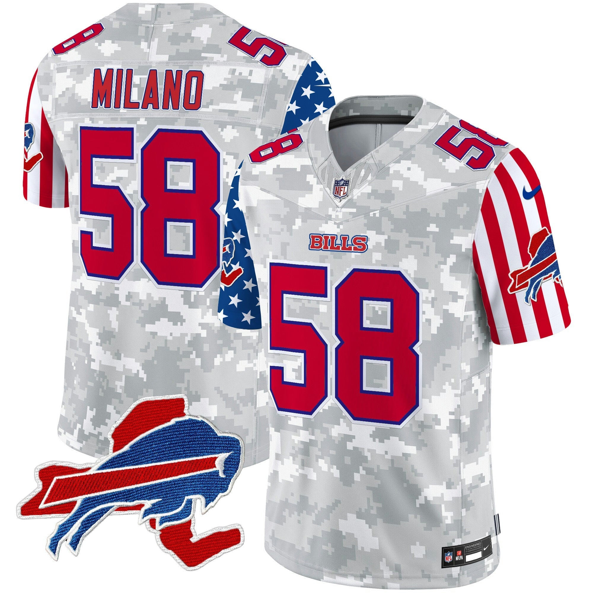 Camisa NFL Men’s 2025 Independence Day Vapor Premier Limited Jersey