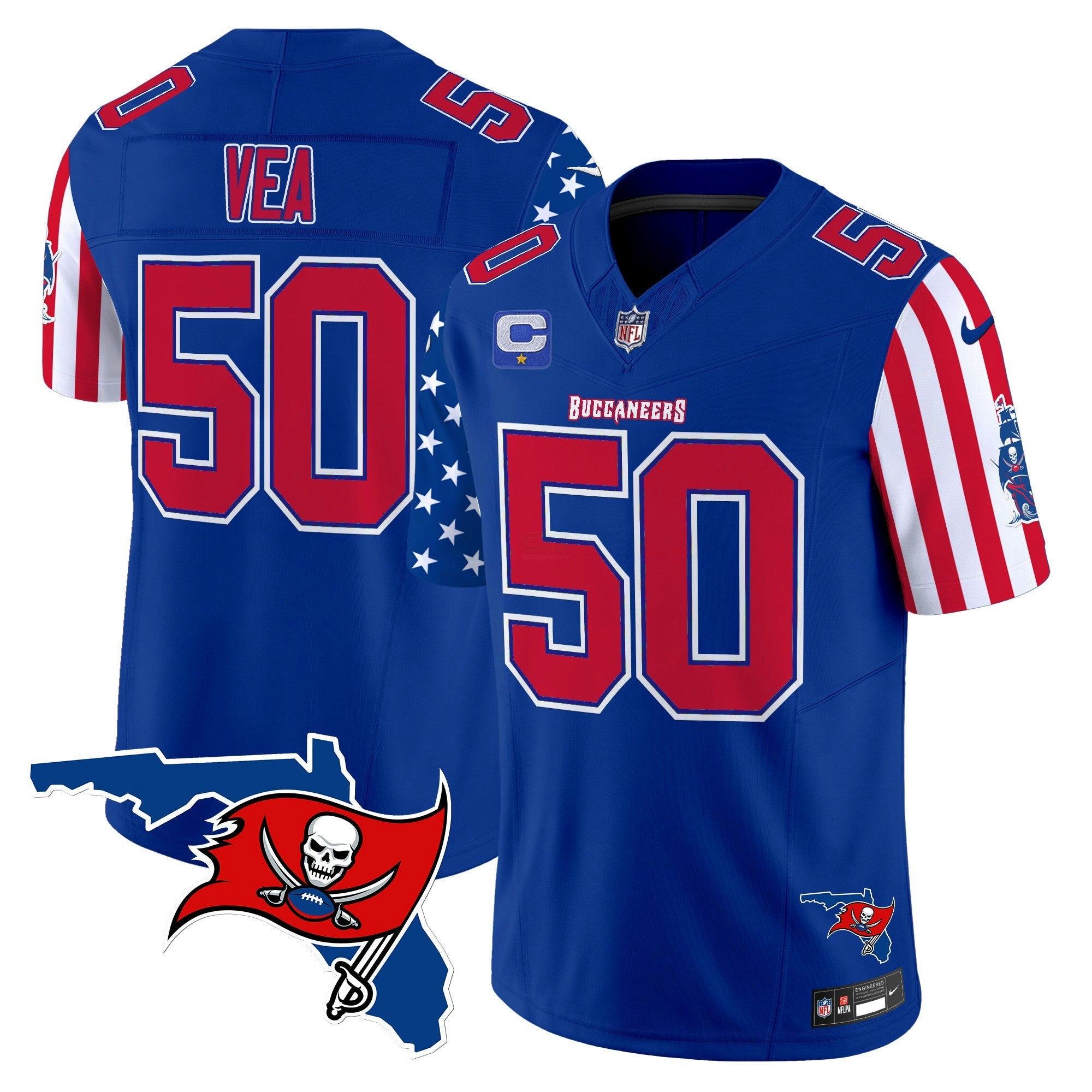 Camisa NFL Men’s 2025 Independence Day Vapor Premier Limited Jersey