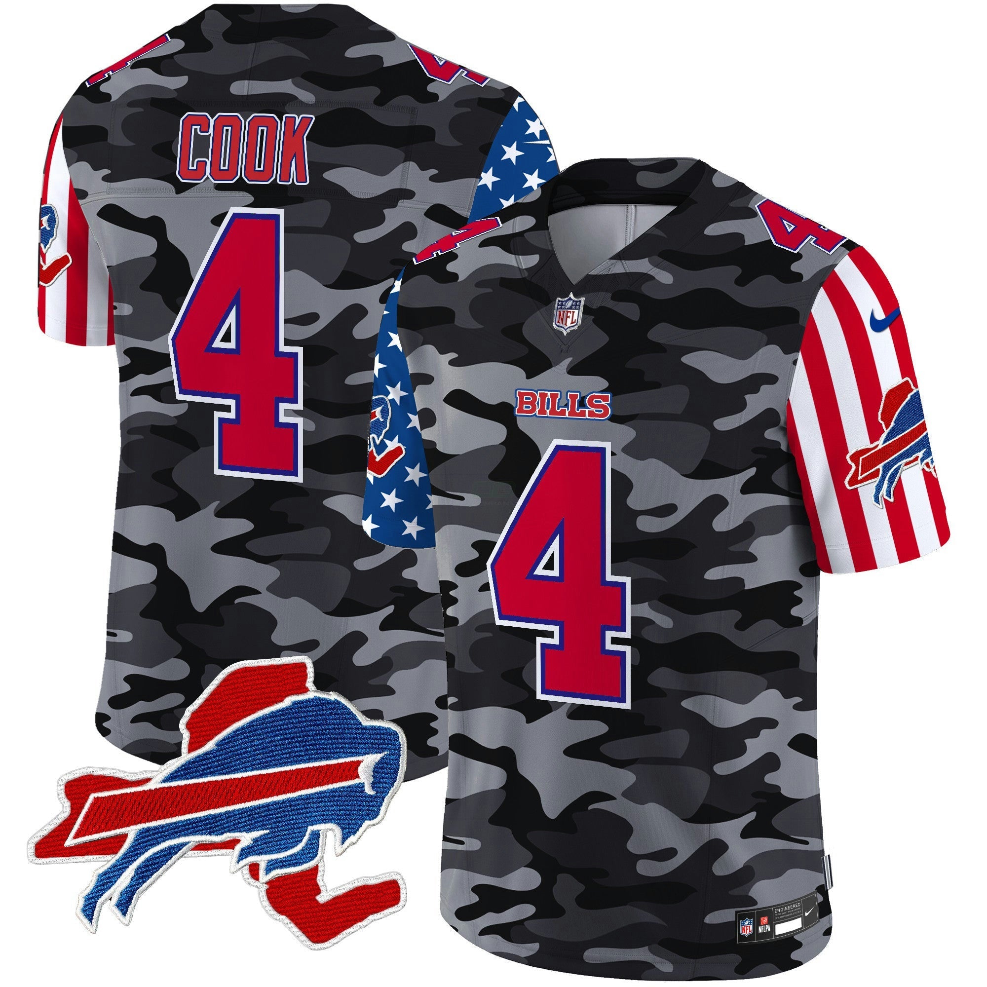 Camisa NFL Men’s 2025 Independence Day Vapor Premier Limited Jersey