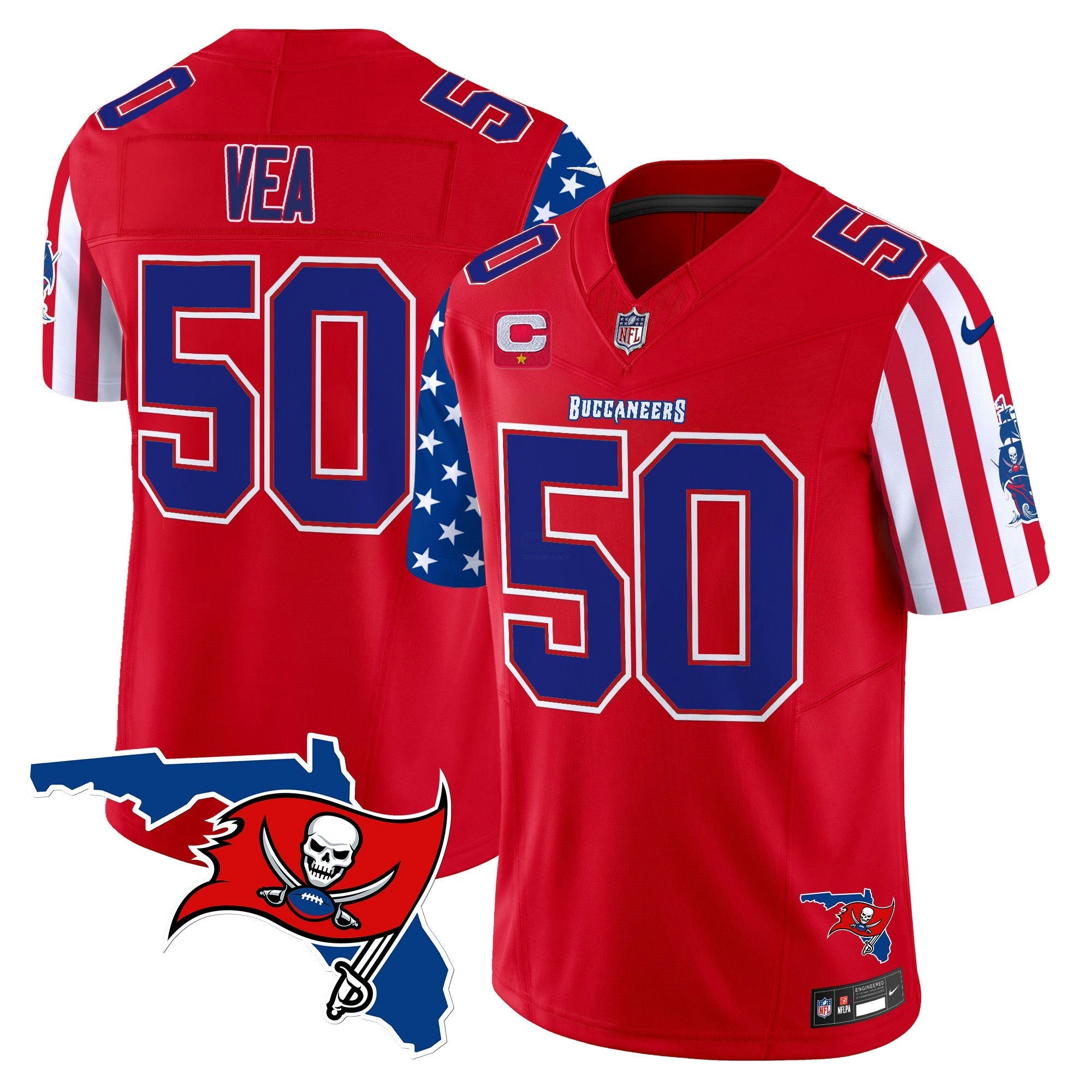 Camisa NFL Men’s 2025 Independence Day Vapor Premier Limited Jersey