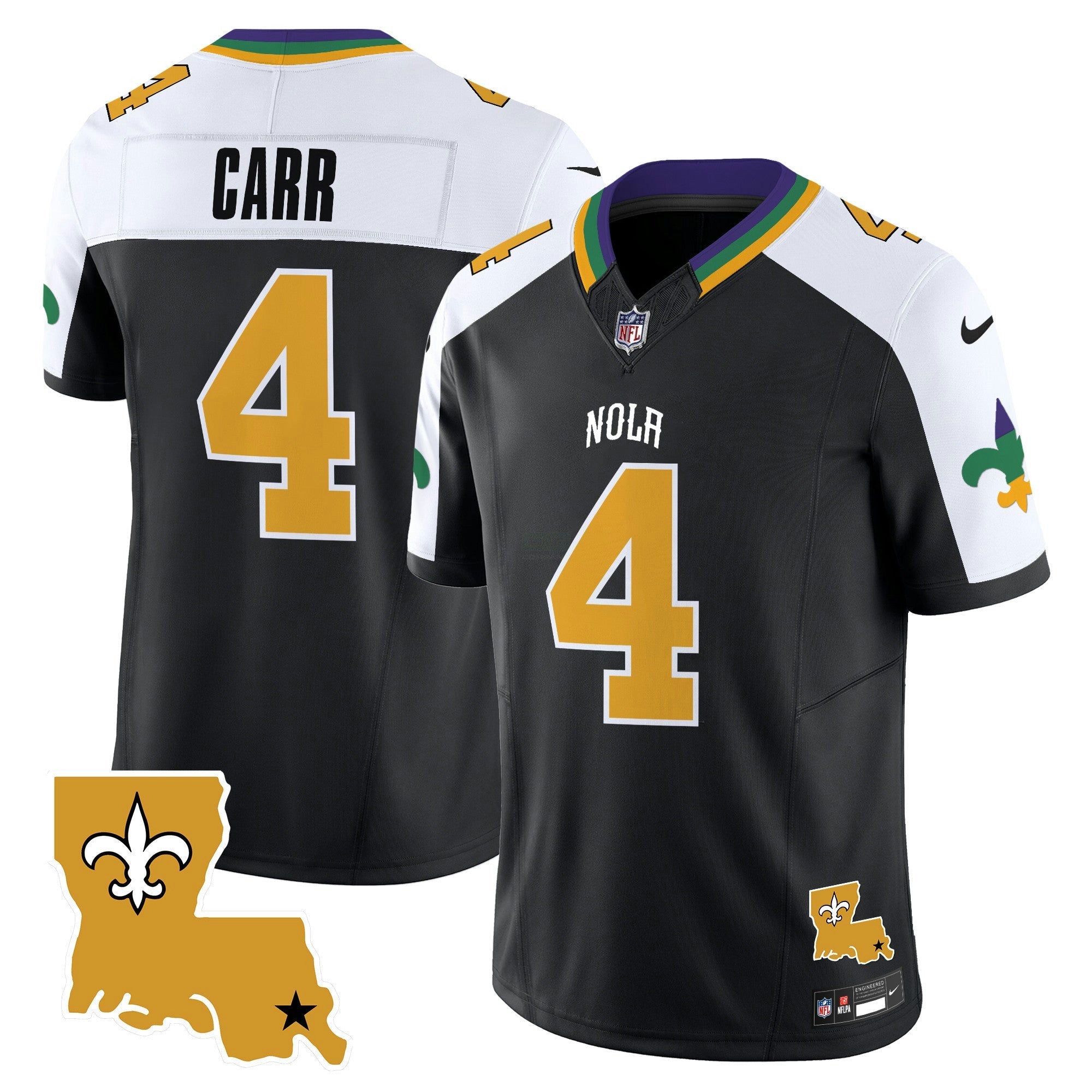 Camisa NFL Men’s 2025 New Orleans City Vapor Limited Jersey