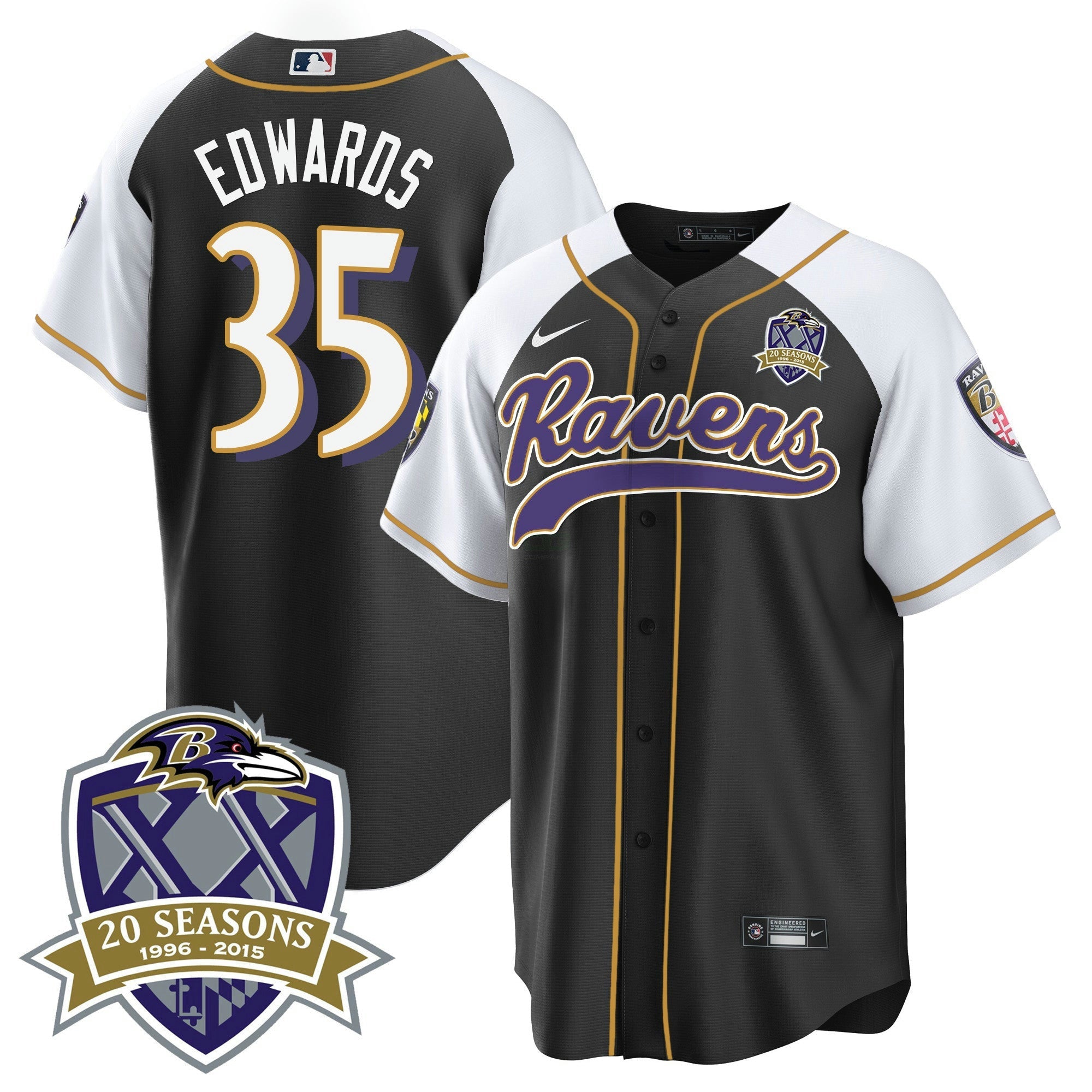 Camisa NFL Men’s 20th Season Patch Jersey