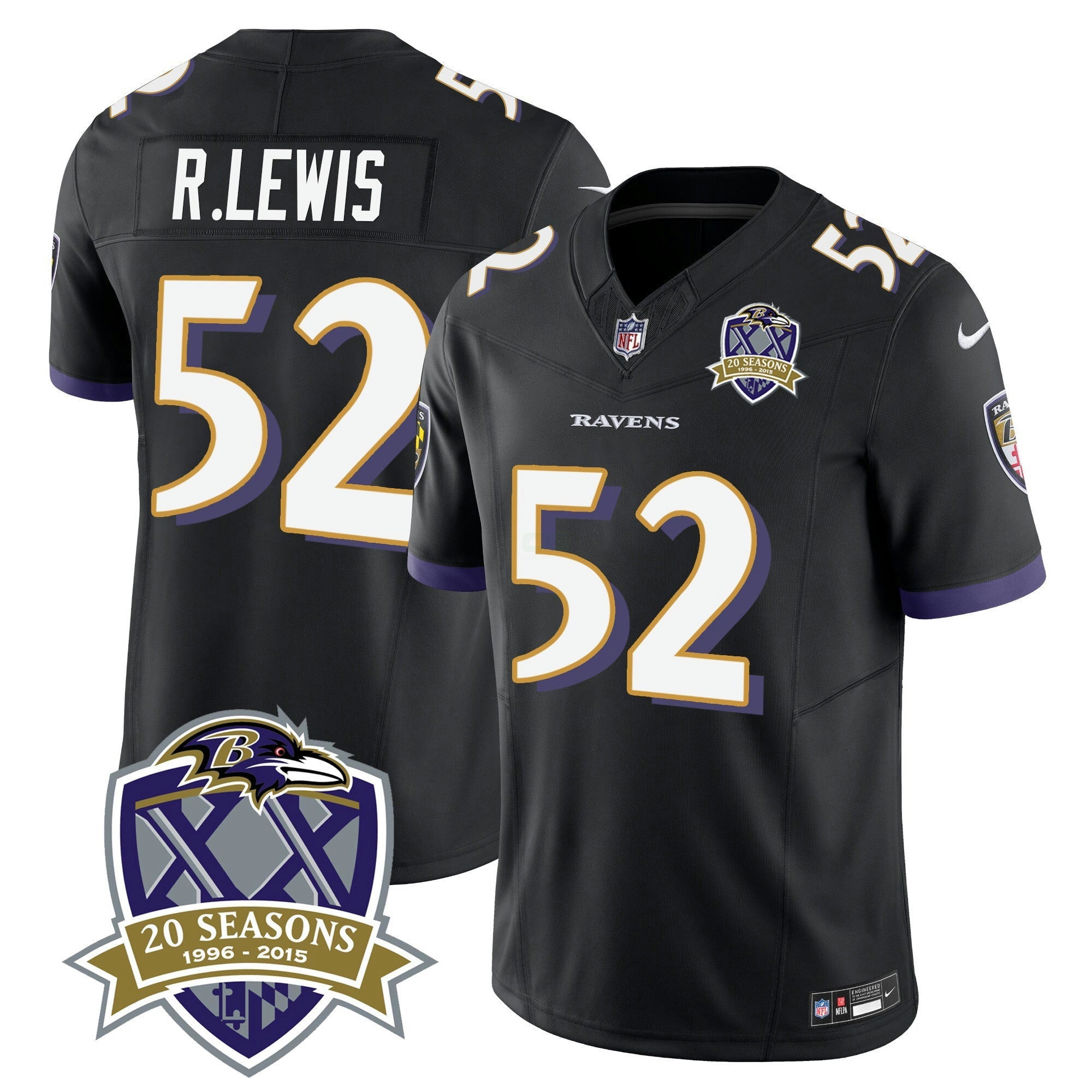 Camisa NFL Men’s 20th Season Patch Vapor Limited Jersey