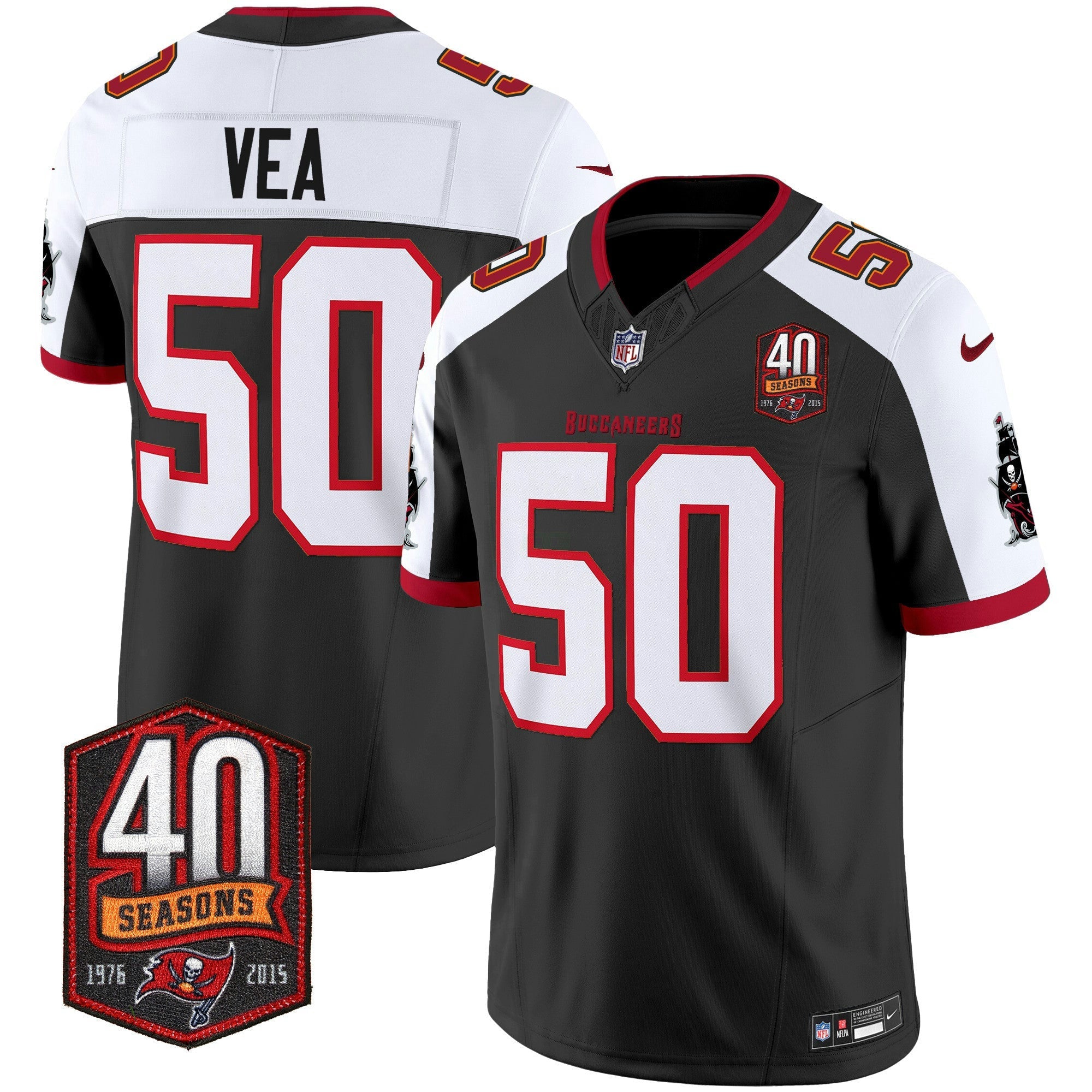 Camisa NFL Men’s 40th Season Patch Vapor Limited Jersey