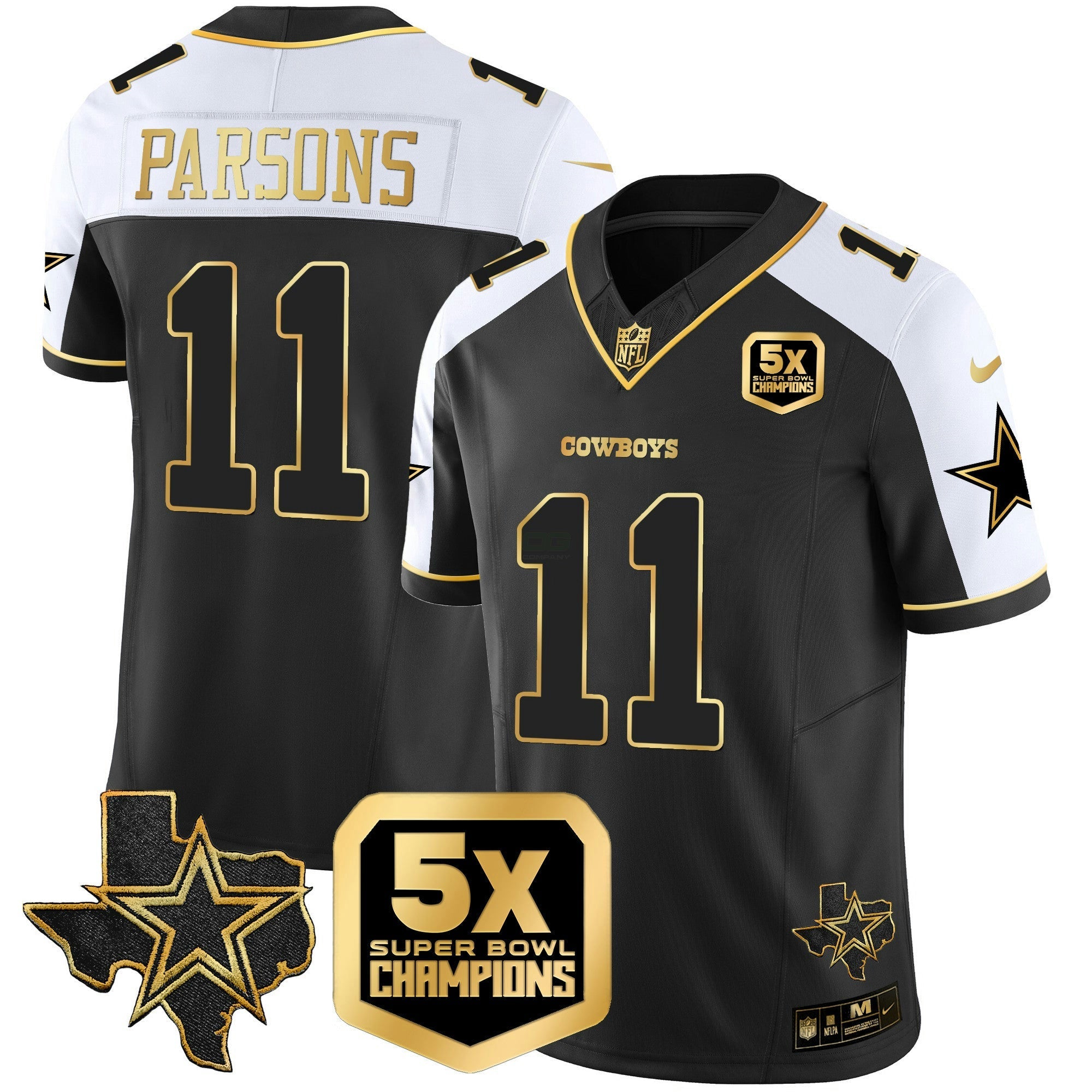 Camisa NFL Men’s 5x Super Bowl Champions Vapor Limited Jersey