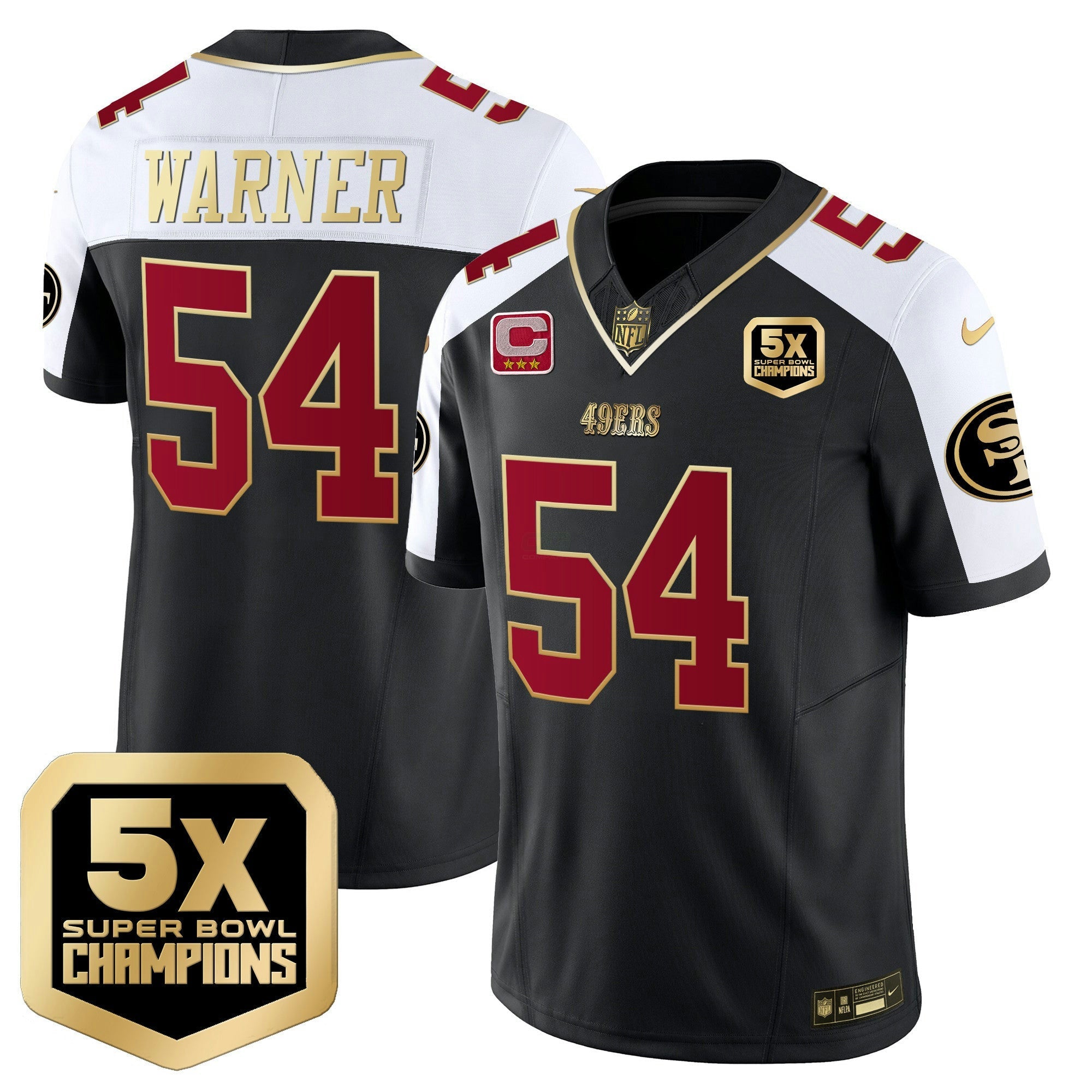 Camisa NFL Men’s 5x Super Bowl Champions Vapor Limited Jersey