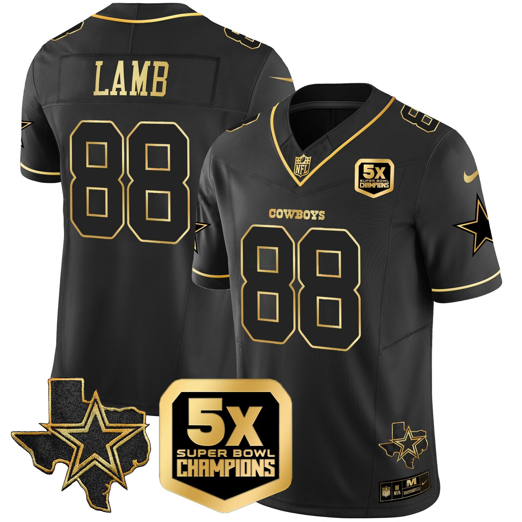 Camisa NFL Men’s 5x Super Bowl Champions Vapor Limited Jersey