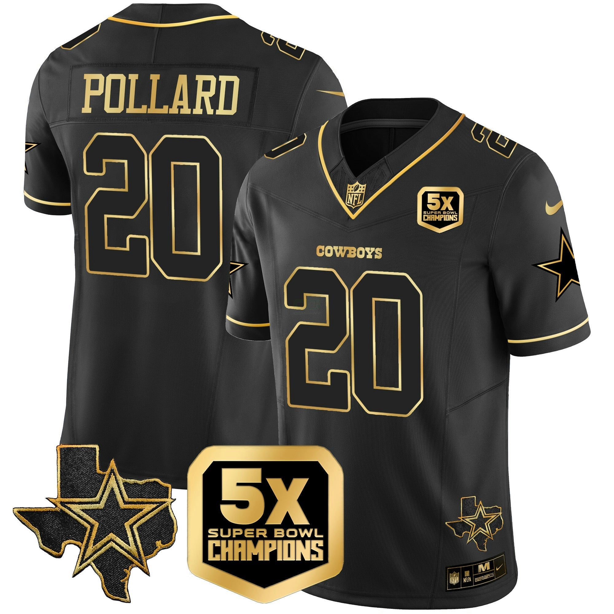 Camisa NFL Men’s 5x Super Bowl Champions Vapor Limited Jersey