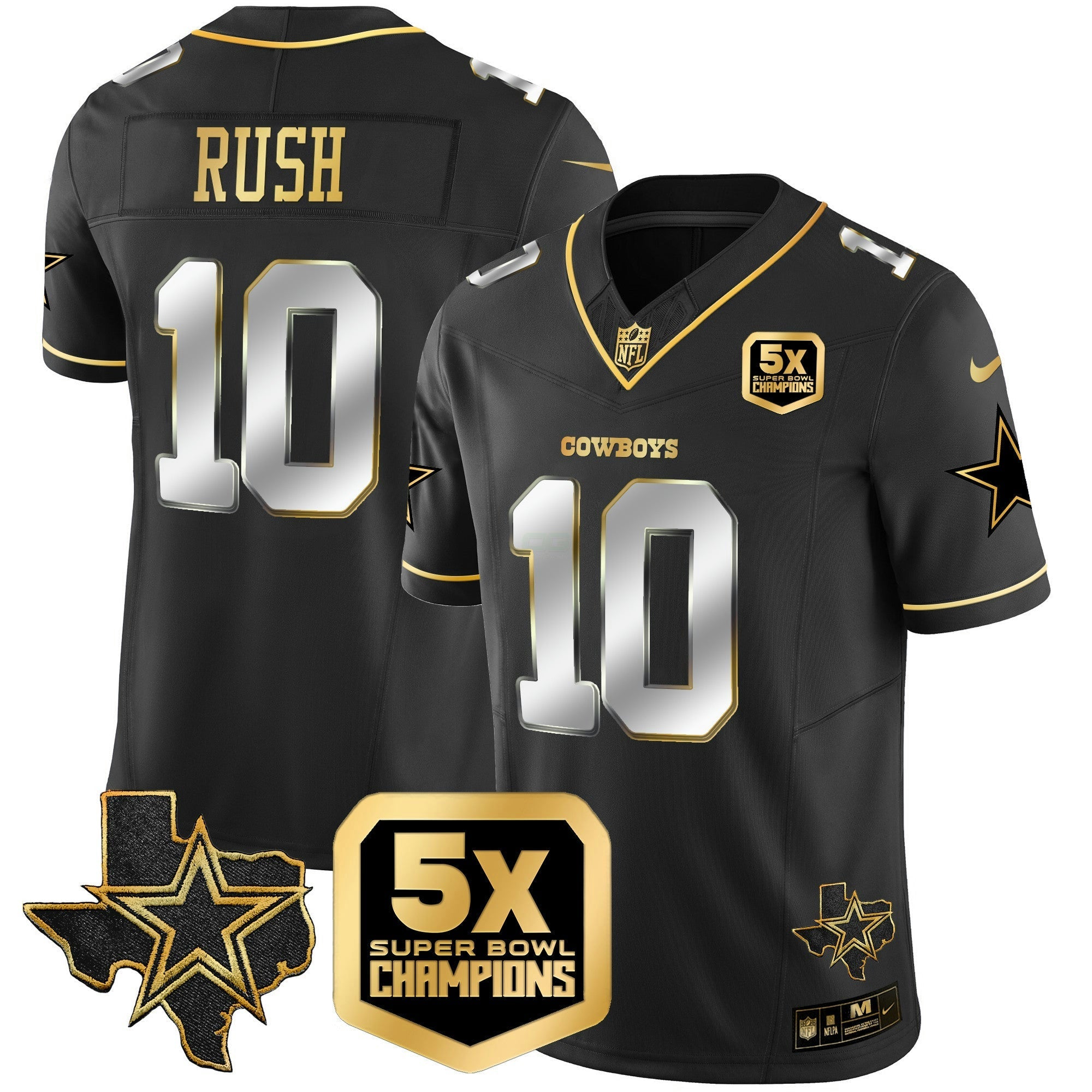 Camisa NFL Men’s 5x Super Bowl Champions Vapor Limited Jersey