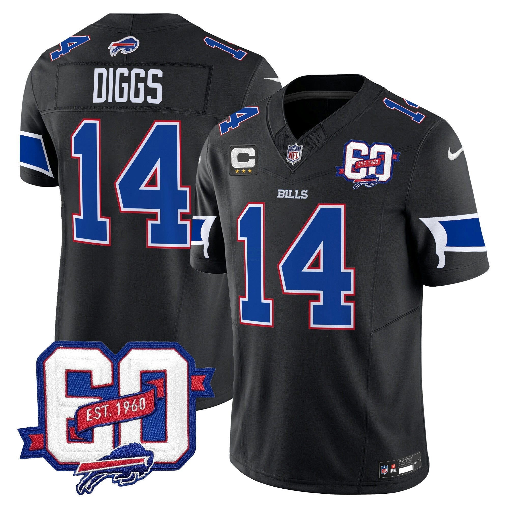 Camisa NFL Men’s 60th Anniversary Patch Vapor Limited Jersey