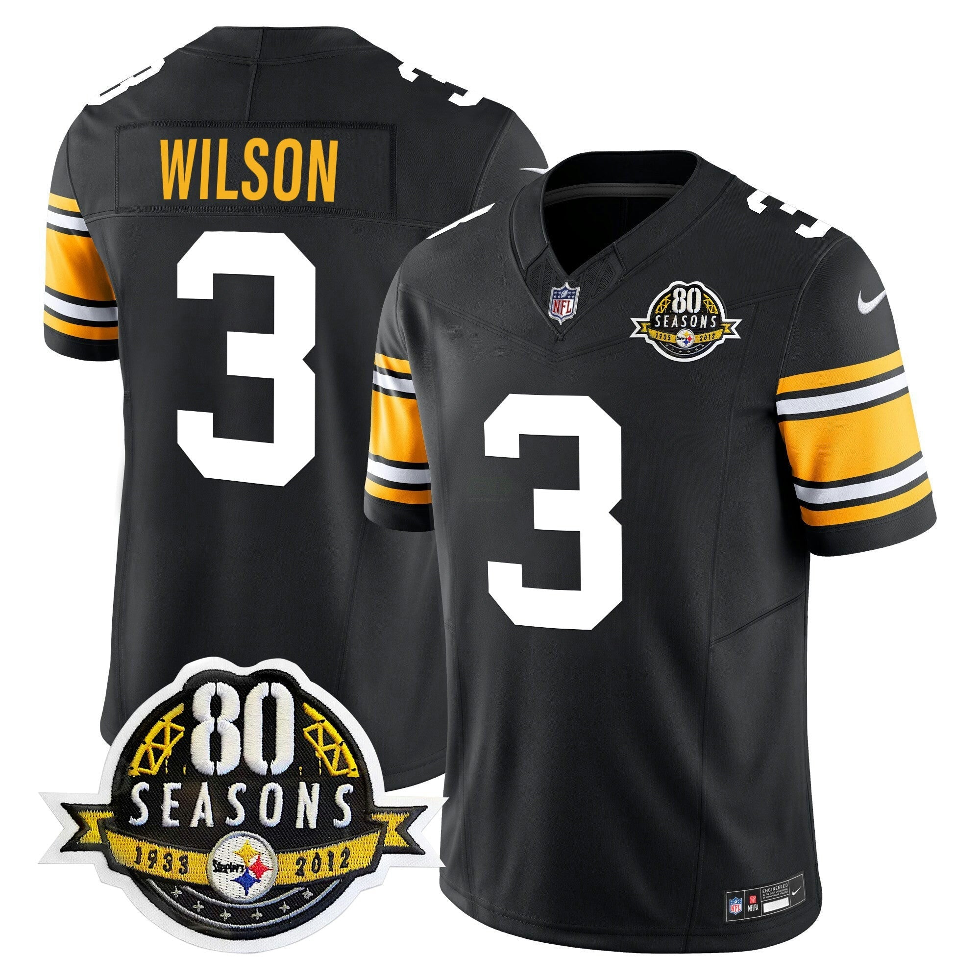 Camisa NFL Men’s 80th Anniversary Patch Vapor Limited Jersey