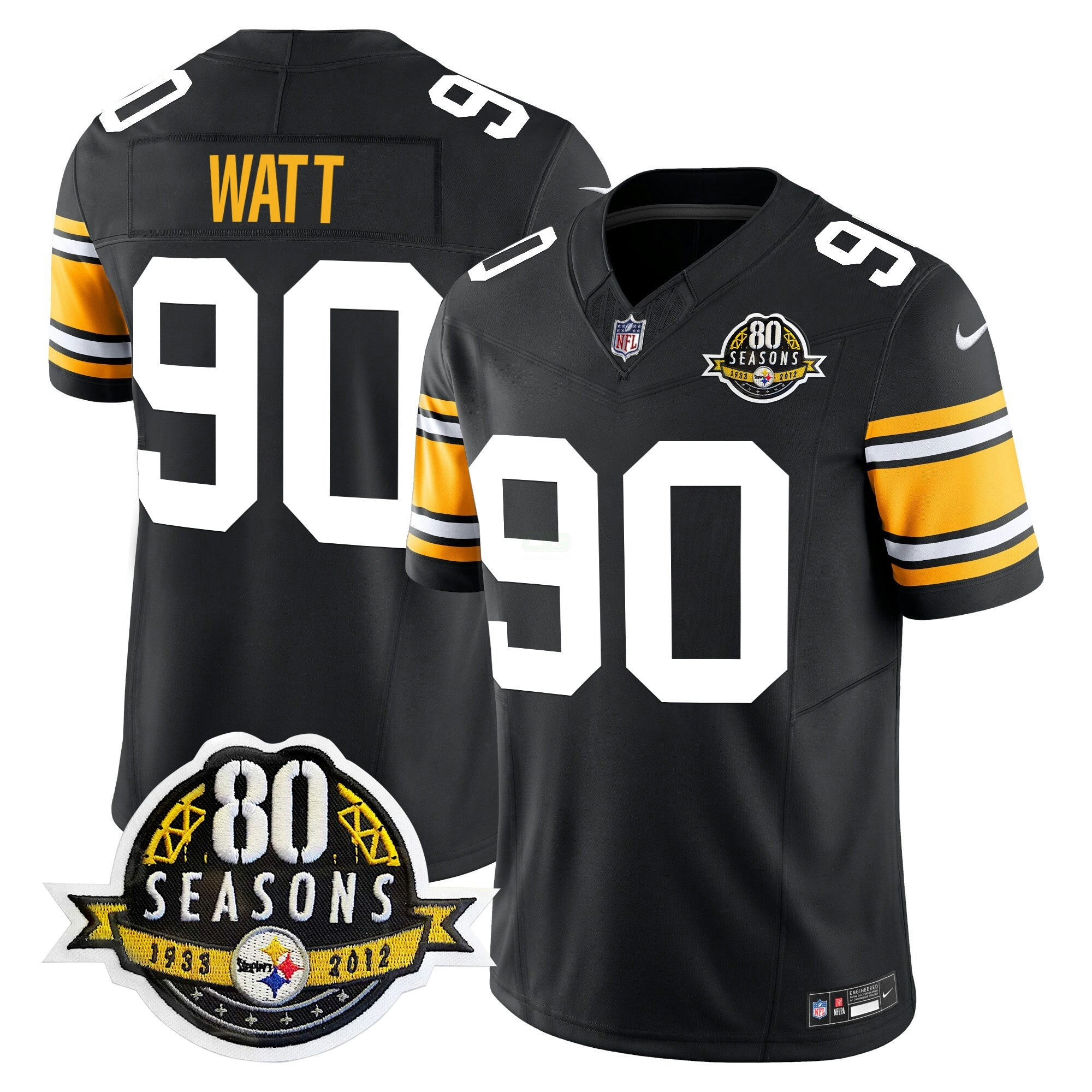 Camisa NFL Men’s 80th Anniversary Patch Vapor Limited Jersey