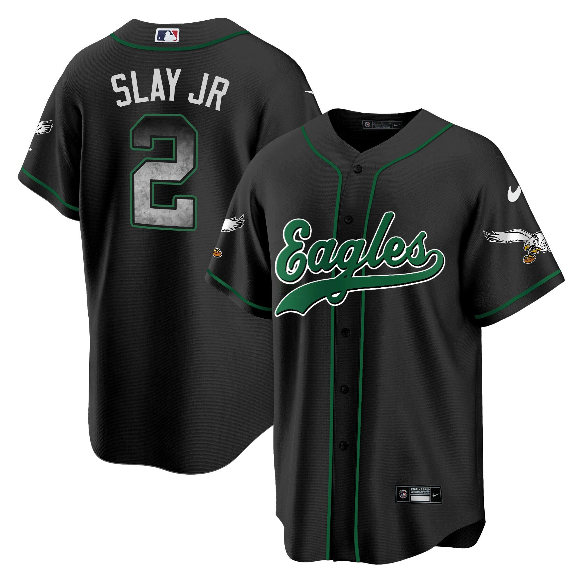 Camisa NFL Men’s Arch Smoke Kelly Green Jersey