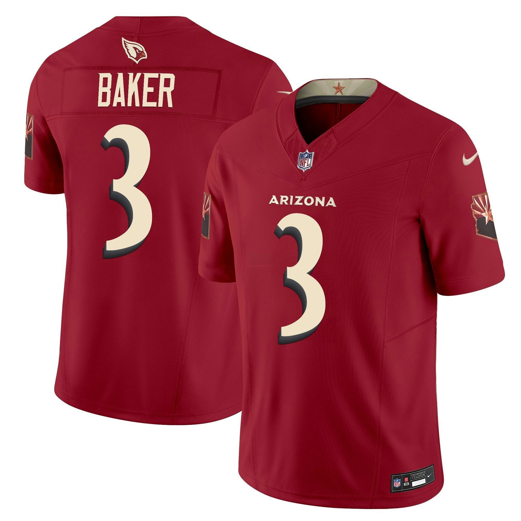 Camisa NFL Men’s Arizona 2025 “Rivalries” Vapor Limited Jersey