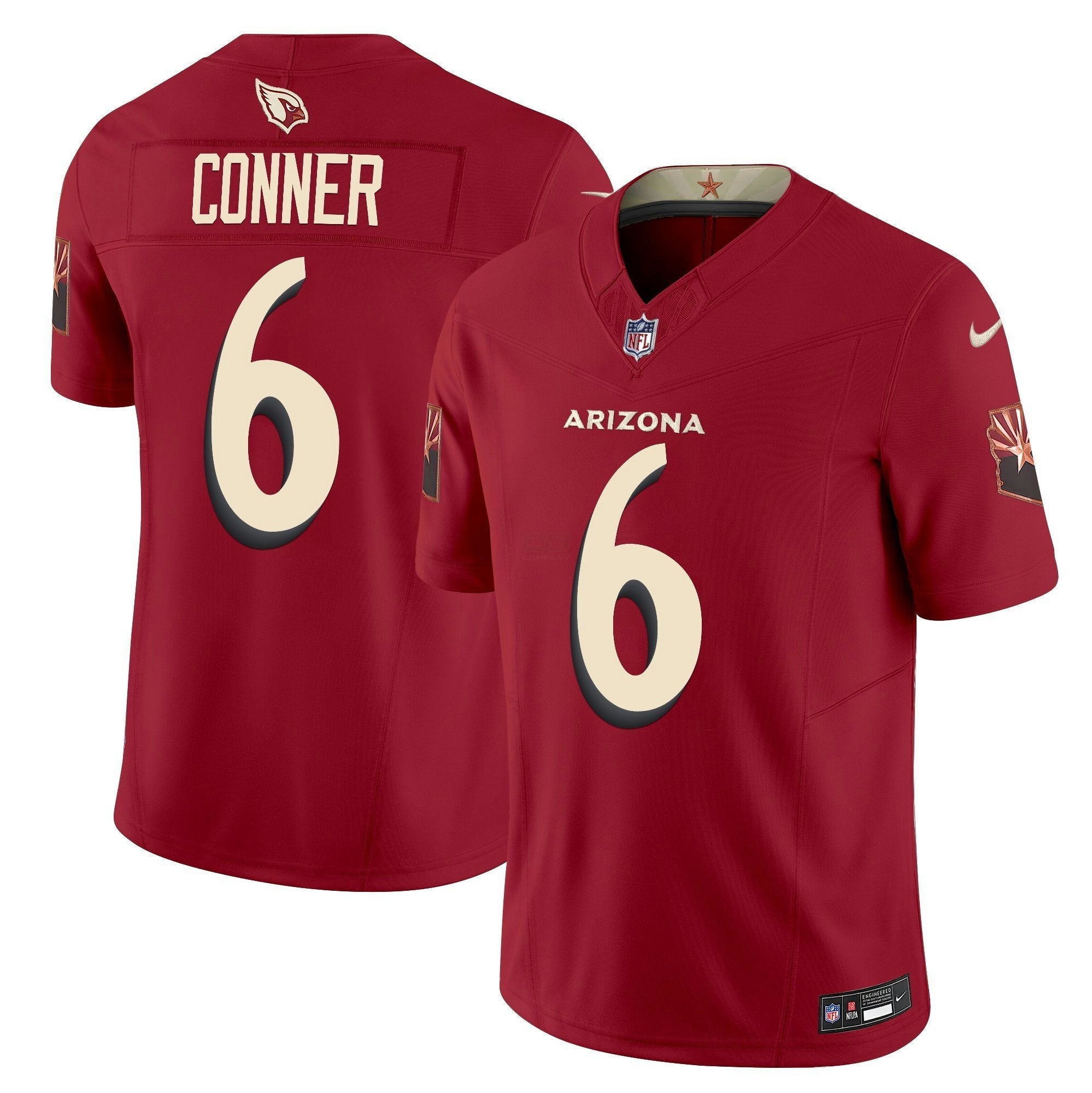 Camisa NFL Men’s Arizona 2025 “Rivalries” Vapor Limited Jersey