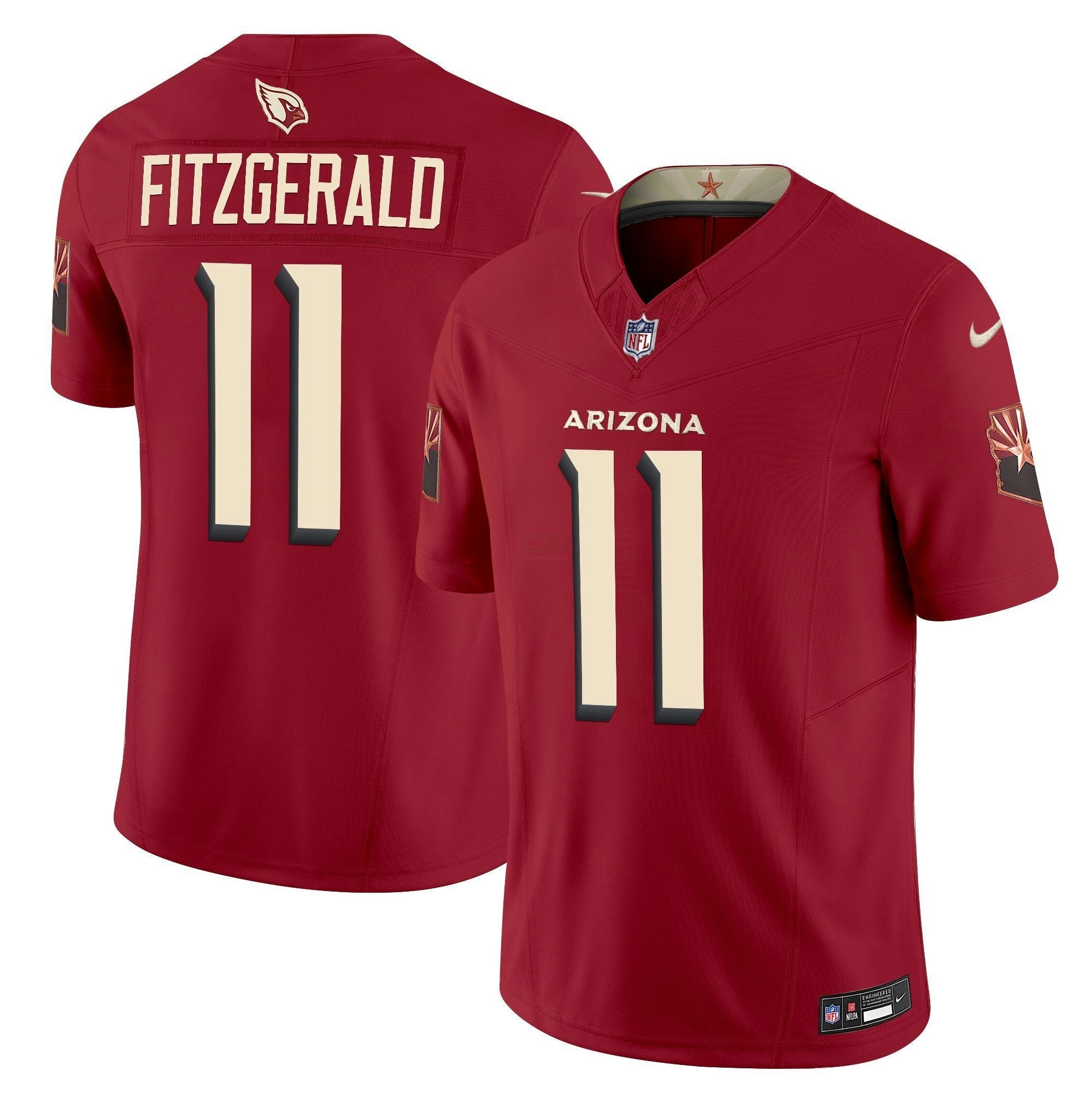 Camisa NFL Men’s Arizona 2025 “Rivalries” Vapor Limited Jersey