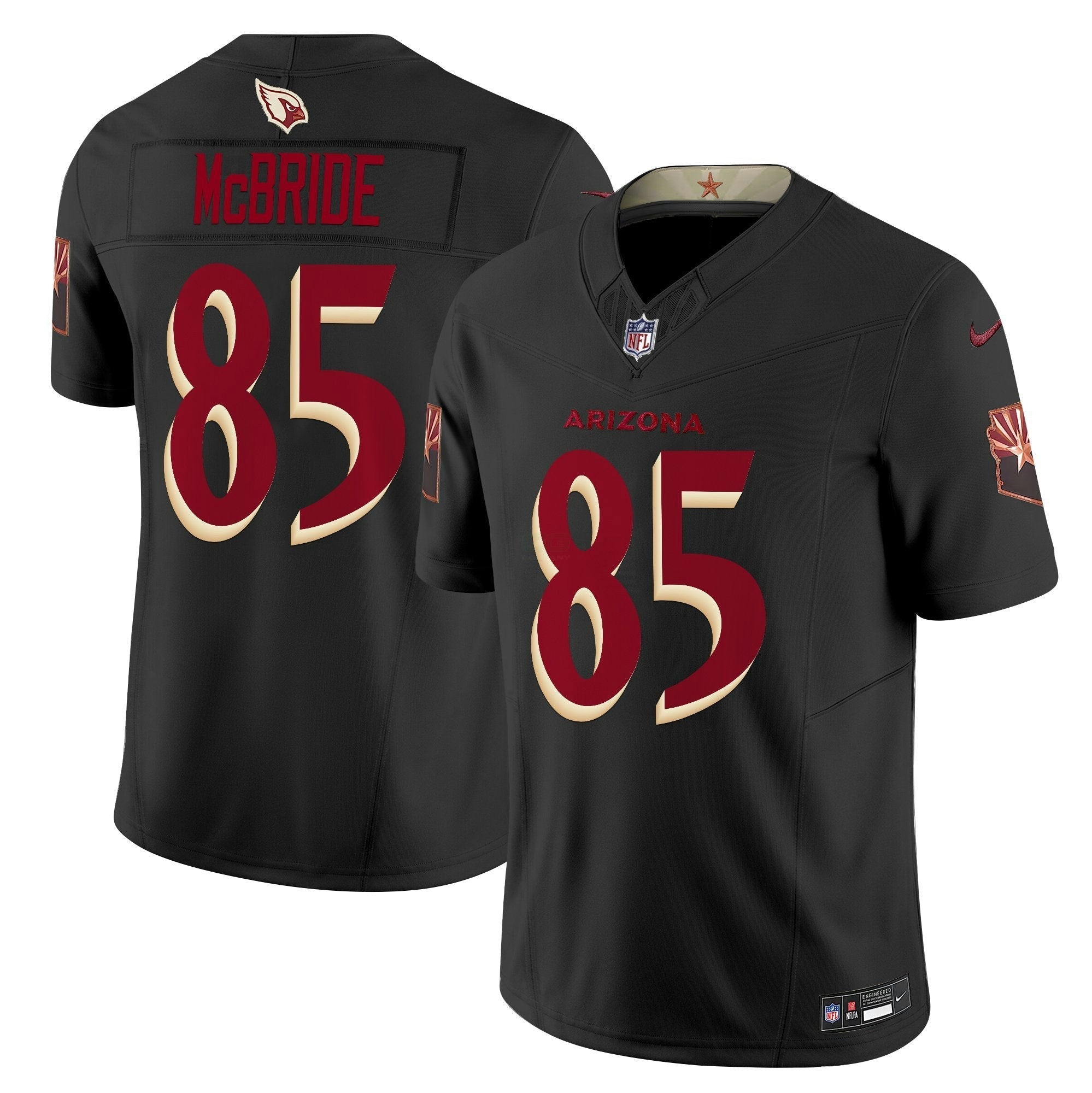 Camisa NFL Men’s Arizona 2025 “Rivalries” Vapor Limited Jersey