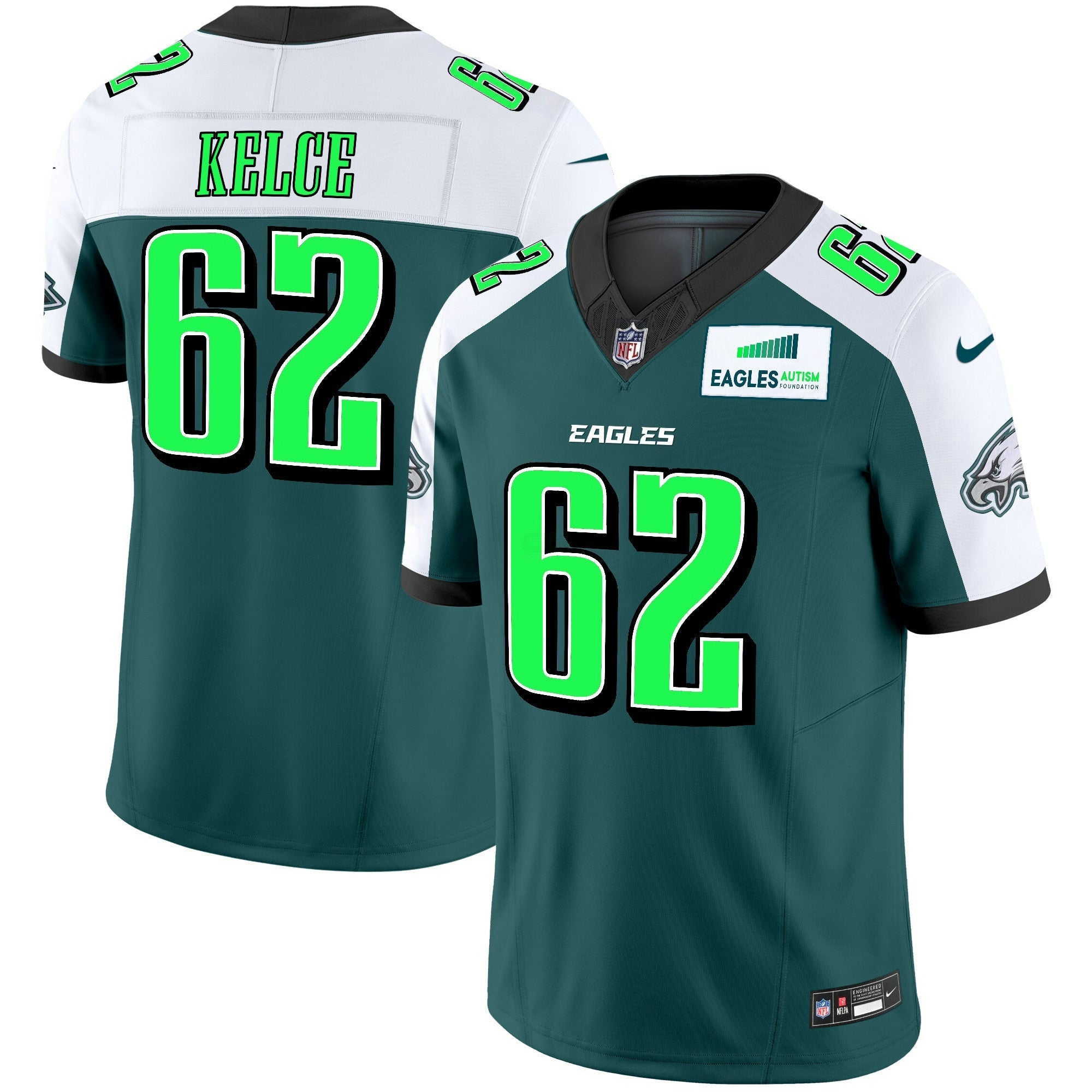 Camisa NFL Men’s Autism Foundation Patch Vapor Limited Jersey