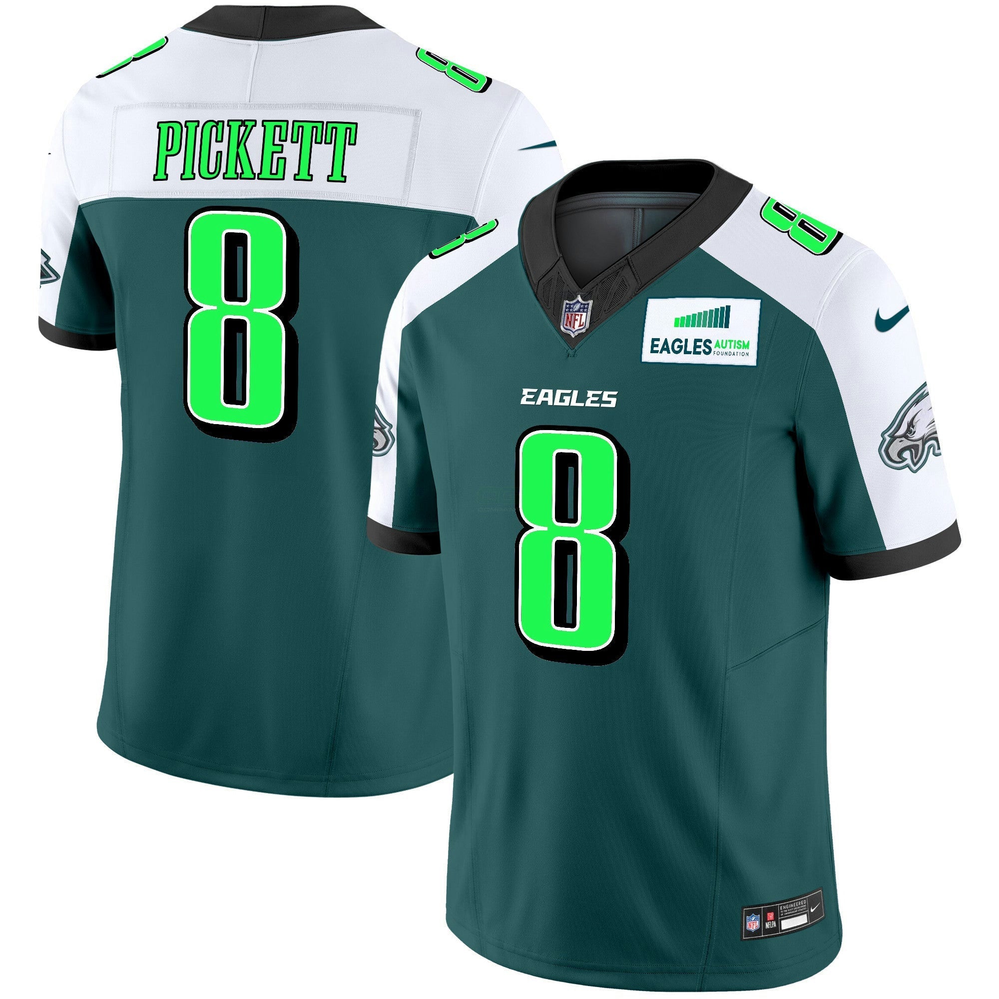 Camisa NFL Men’s Autism Foundation Patch Vapor Limited Jersey