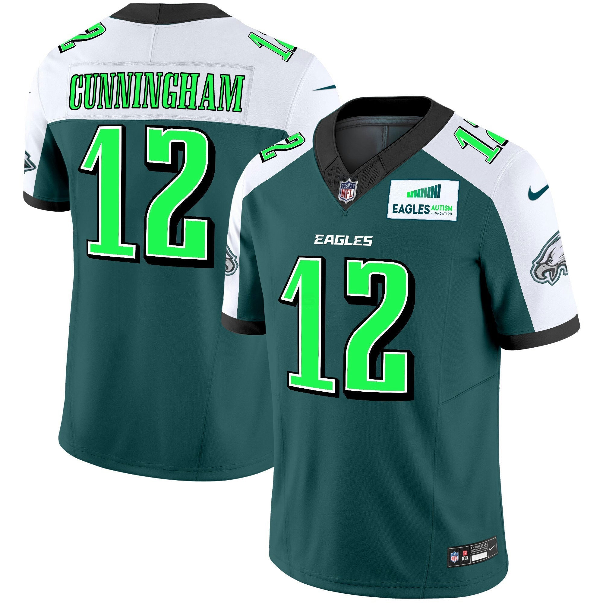 Camisa NFL Men’s Autism Foundation Patch Vapor Limited Jersey