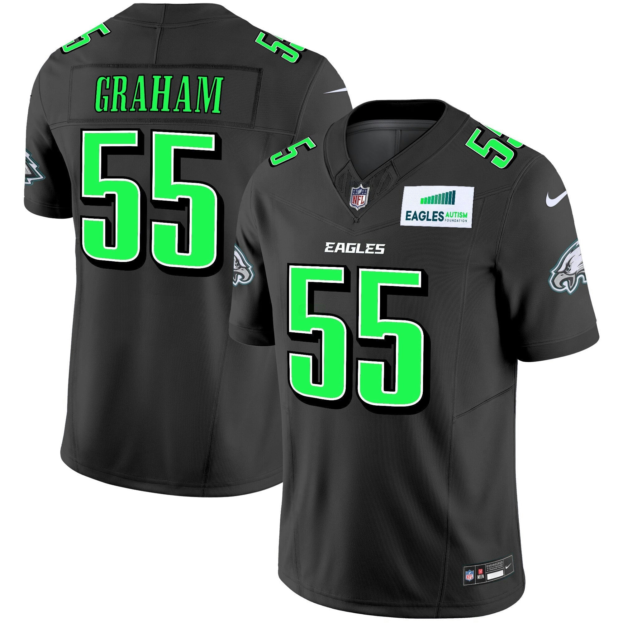 Camisa NFL Men’s Autism Foundation Patch Vapor Limited Jersey