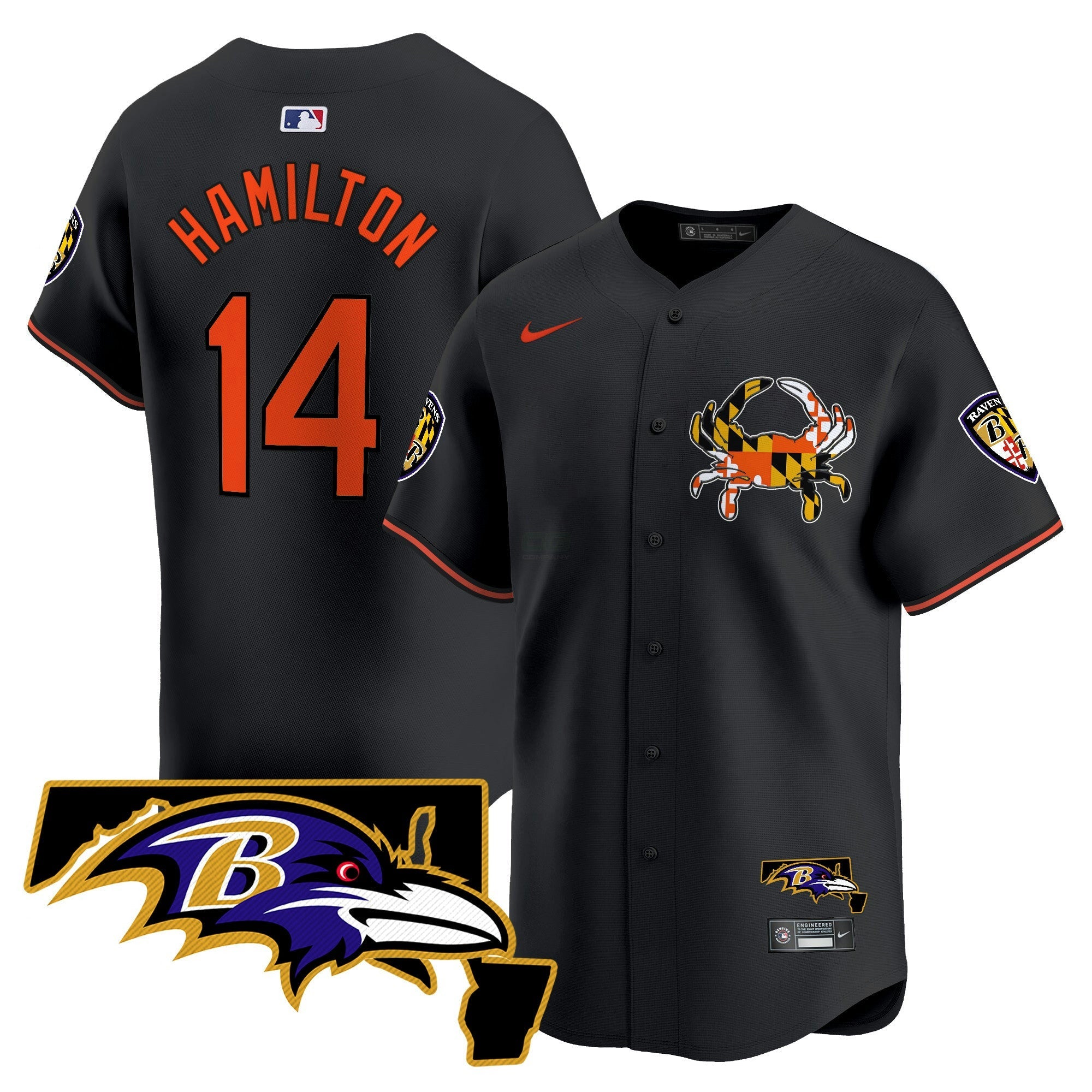 Camisa NFL Men’s Baltimore 2024 Vapor Premier Jersey