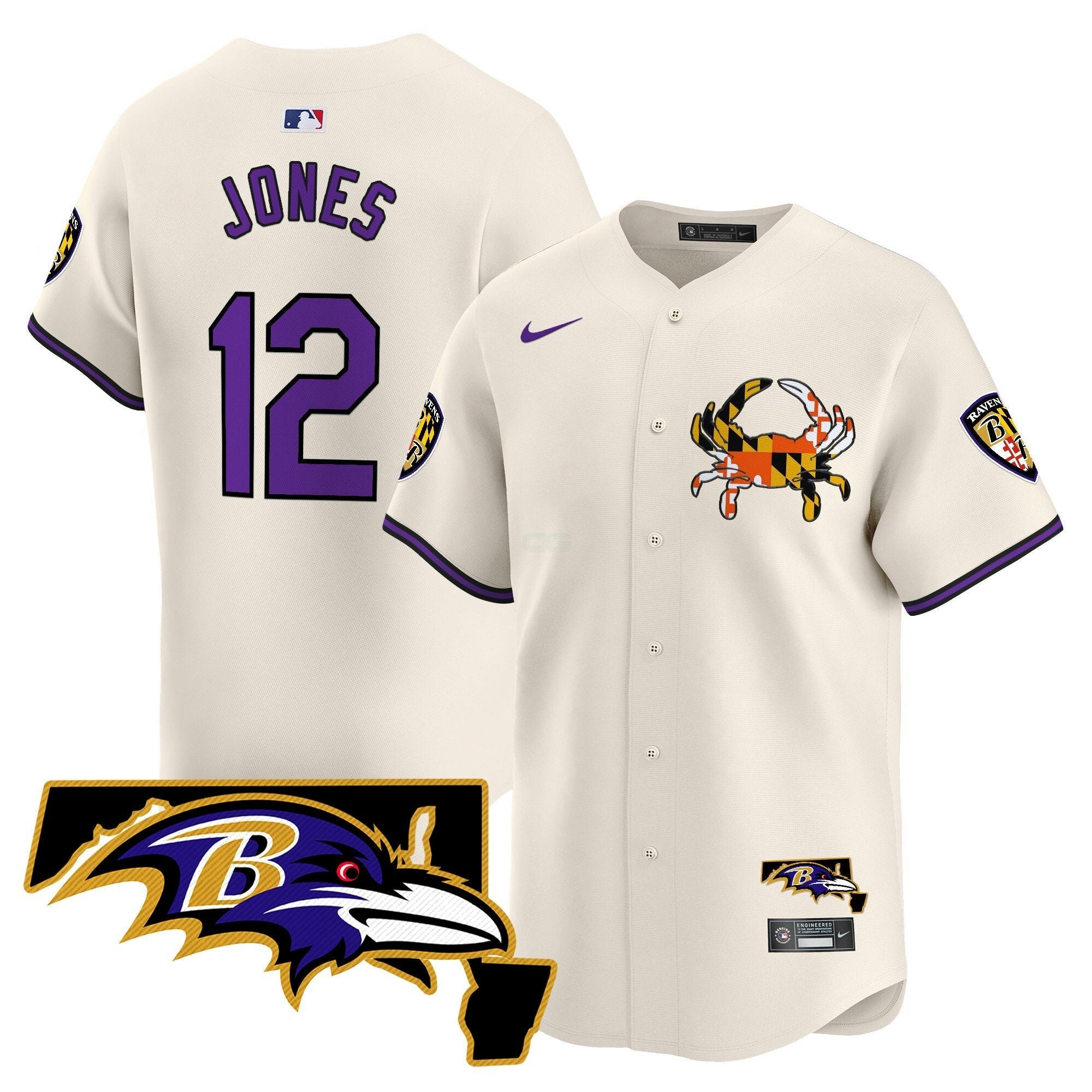 Camisa NFL Men’s Baltimore 2024 Vapor Premier Jersey V2