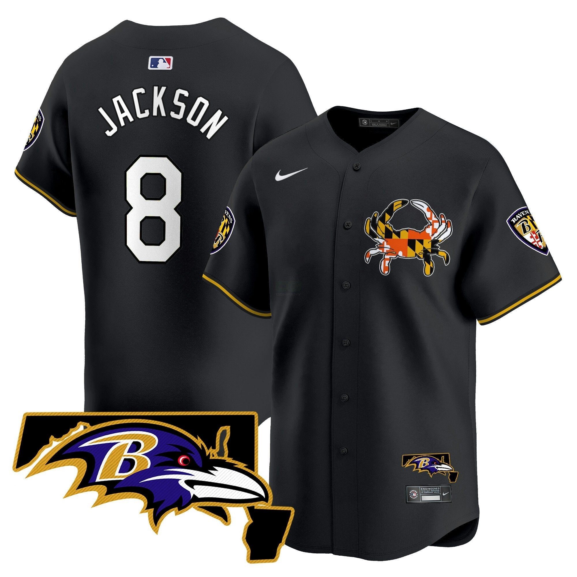 Camisa NFL Men’s Baltimore 2024 Vapor Premier Jersey V2