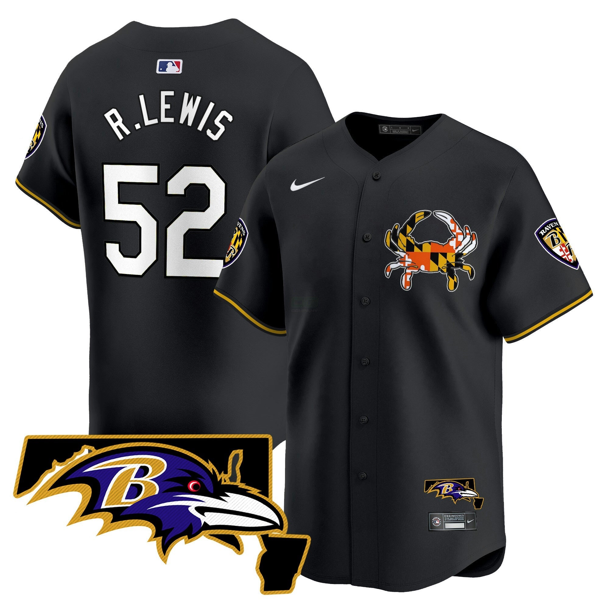 Camisa NFL Men’s Baltimore 2024 Vapor Premier Jersey V2