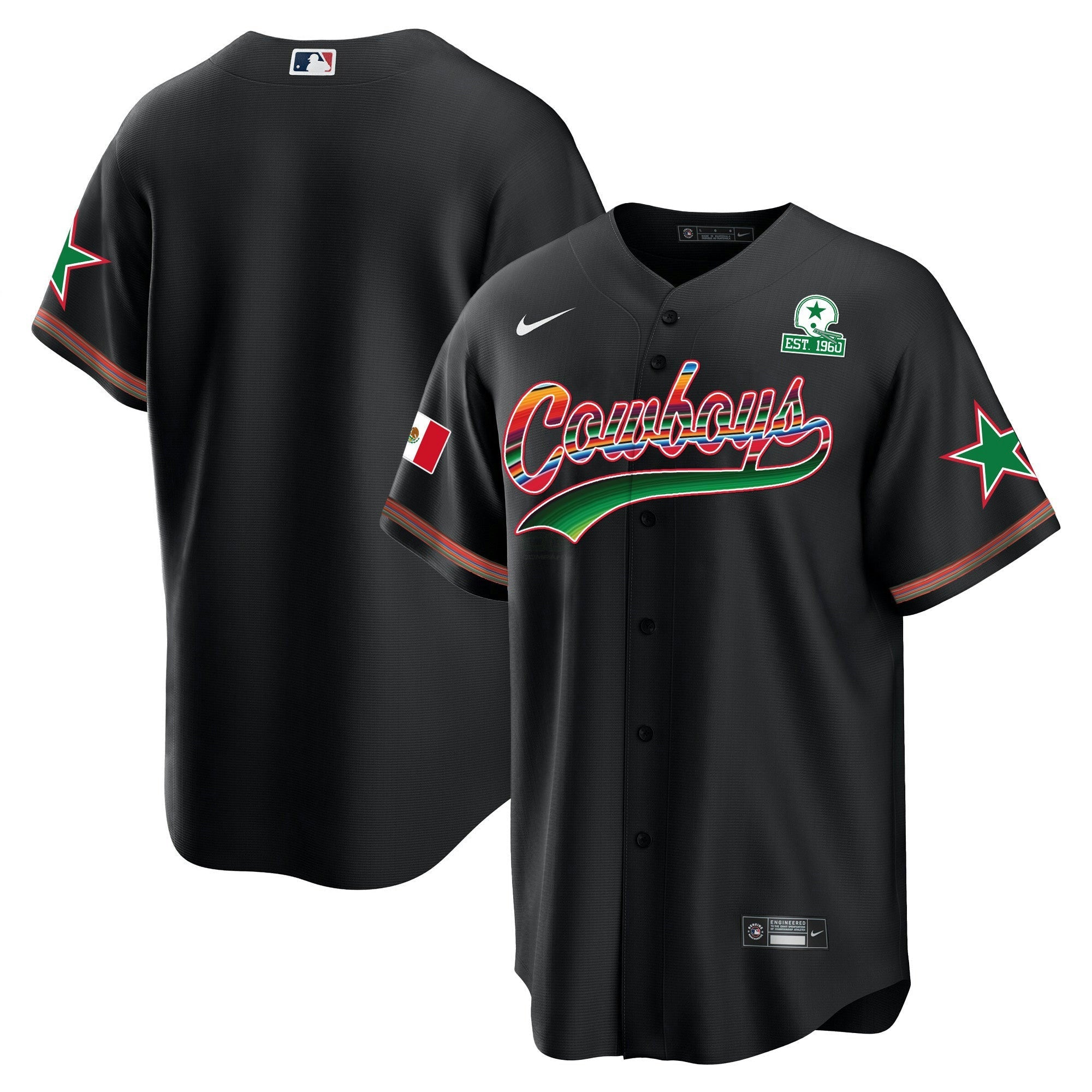 Camisa NFL Men’s Baseball Mexico Jersey