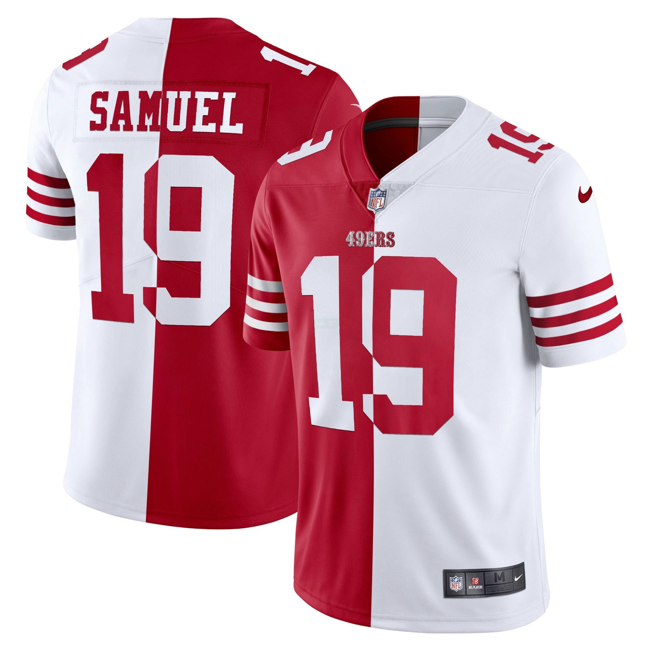 Camisa NFL Men’s Branca Dourada & Preta Dourada