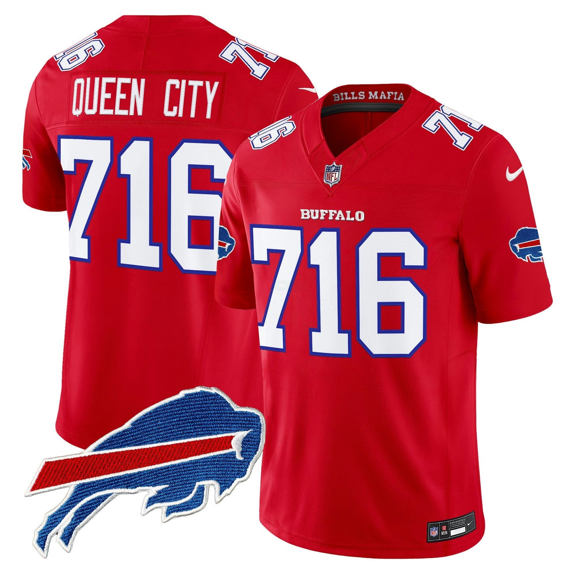 Camisa NFL Men’s Buffalo 2025 “Rivalries” Vapor Limited Jersey
