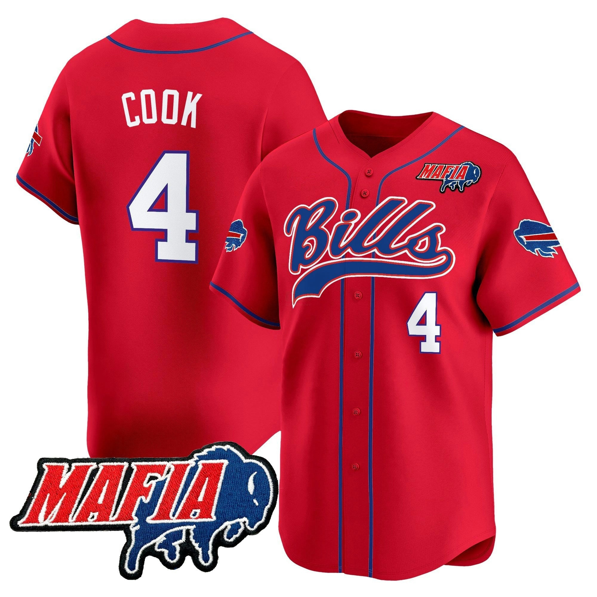 Camisa NFL Men’s Buffalo 2025 Vapor Jersey