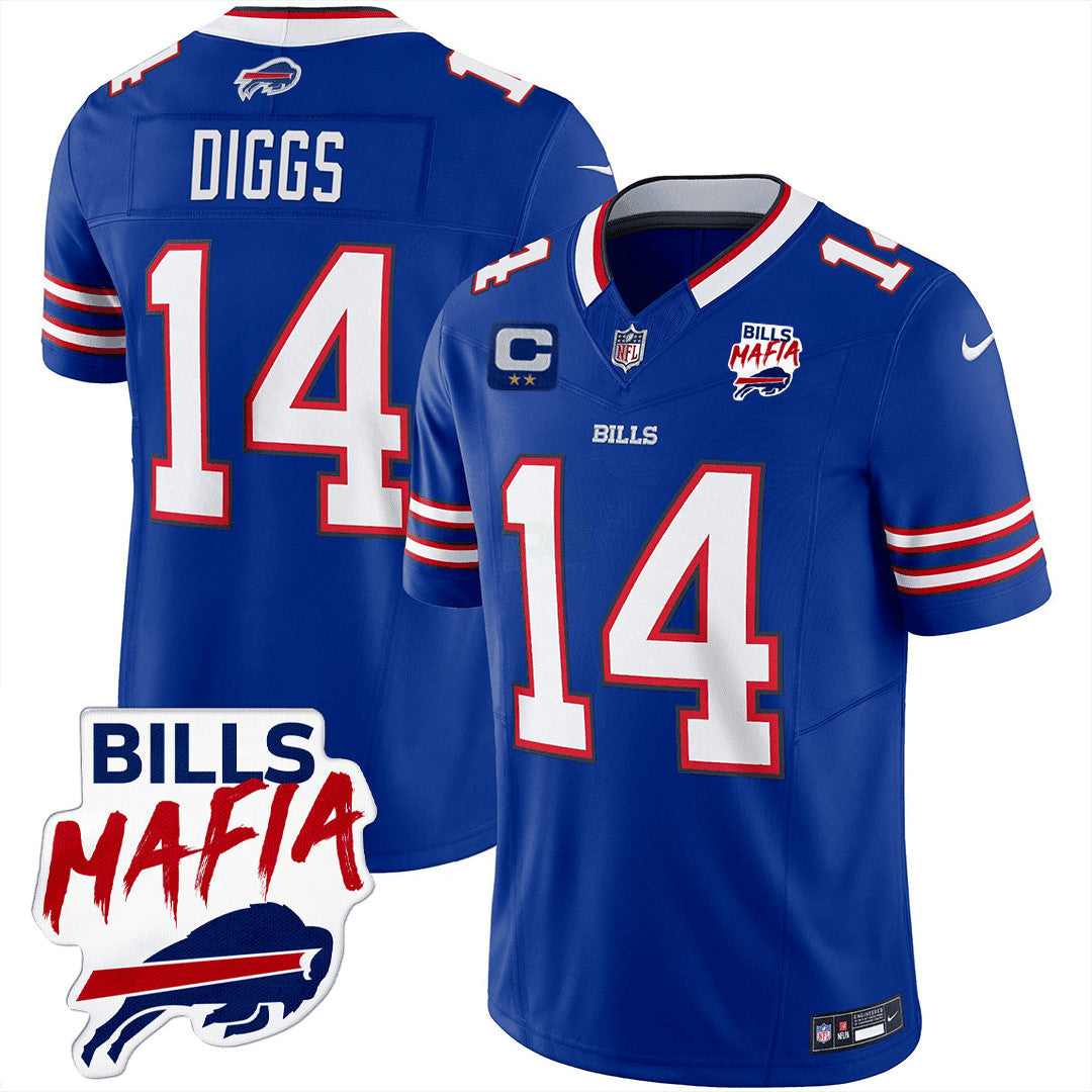 Camisa NFL Men’s Buffalo Mafia Patch Limited Jersey