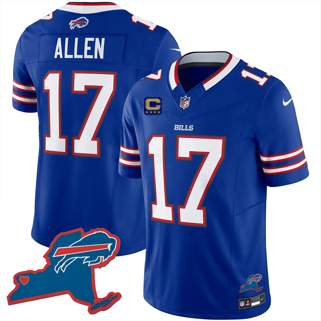 Camisa NFL Men’s Buffalo New York Patch Vapor Limited Jersey V2